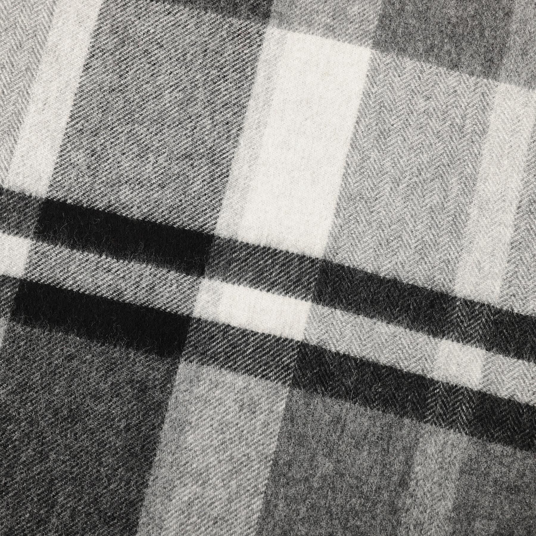 TAKEO KIKUCHI「チェックカシミヤマフラー」|ストール|