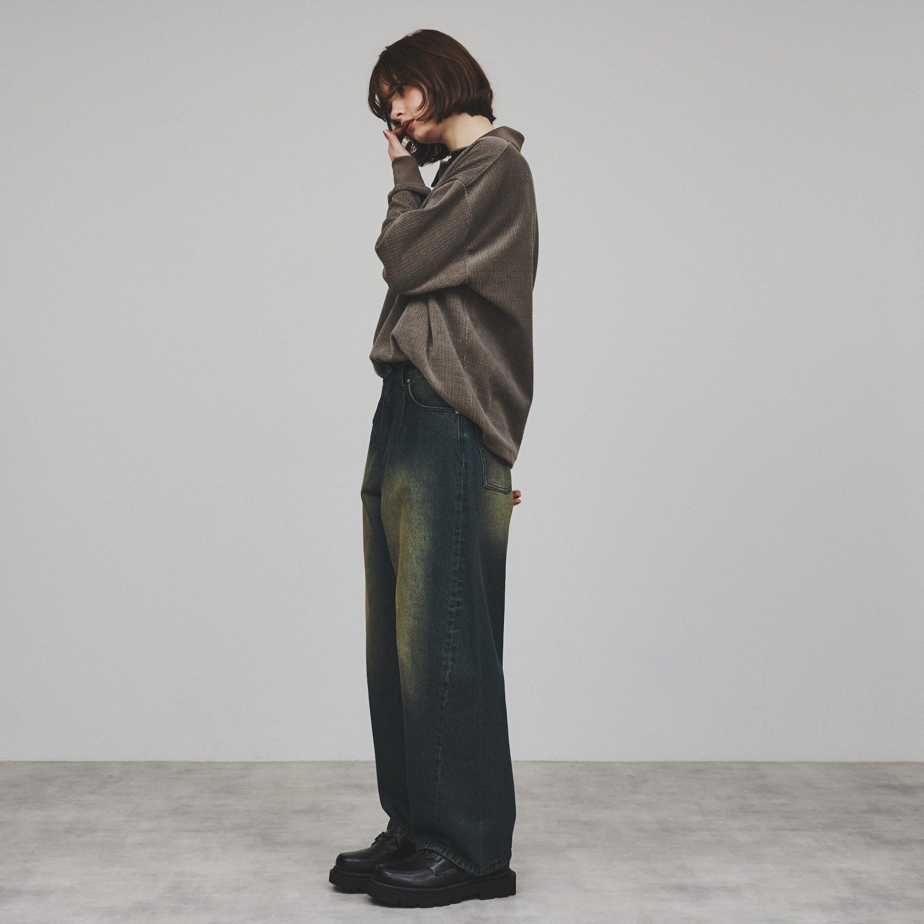 tk.TAKEO KIKUCHI「バレルデニムパンツ」|デニム|