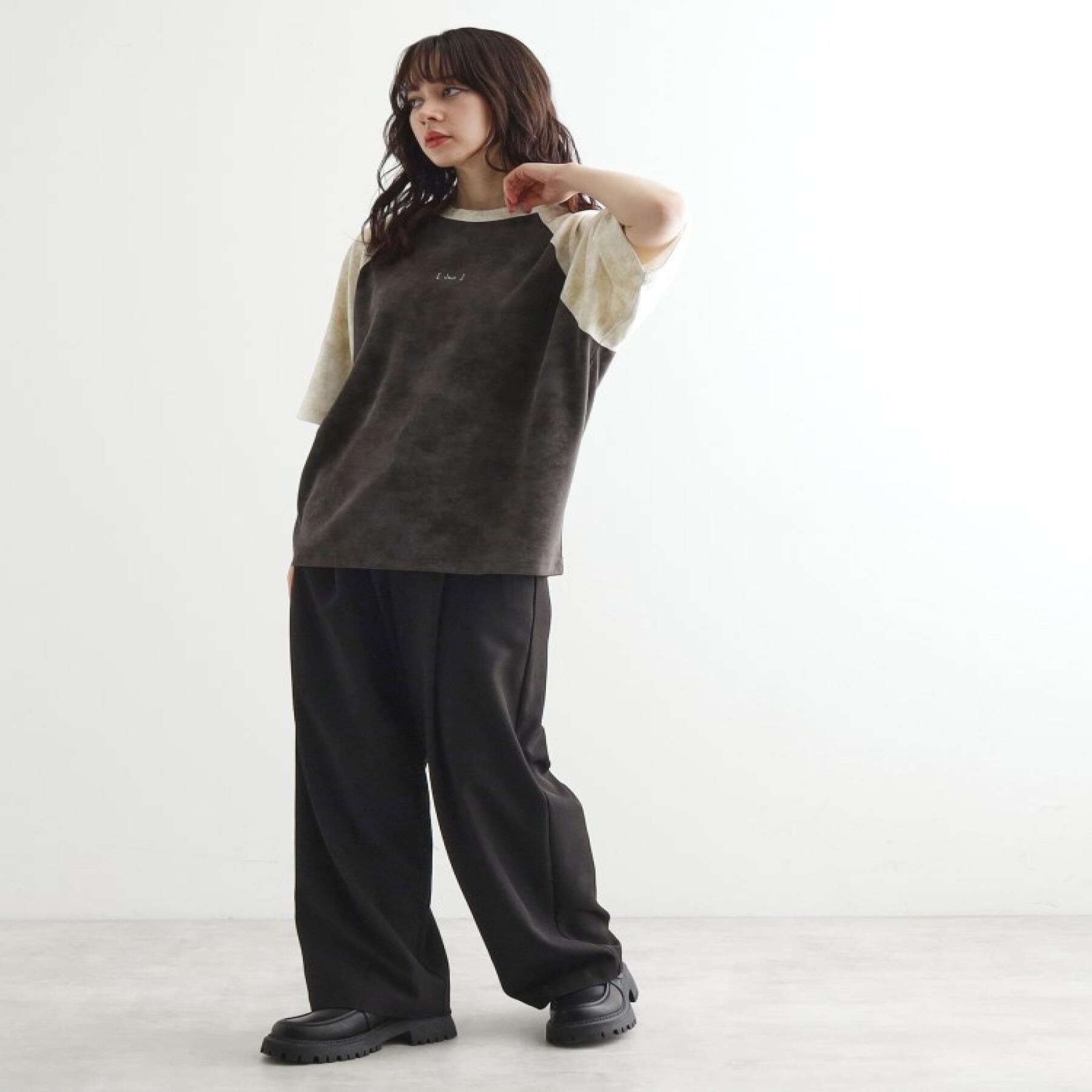 tk.TAKEO KIKUCHI「ヴィンテージライクラグランTシャツ」|Tシャツ・カットソー|