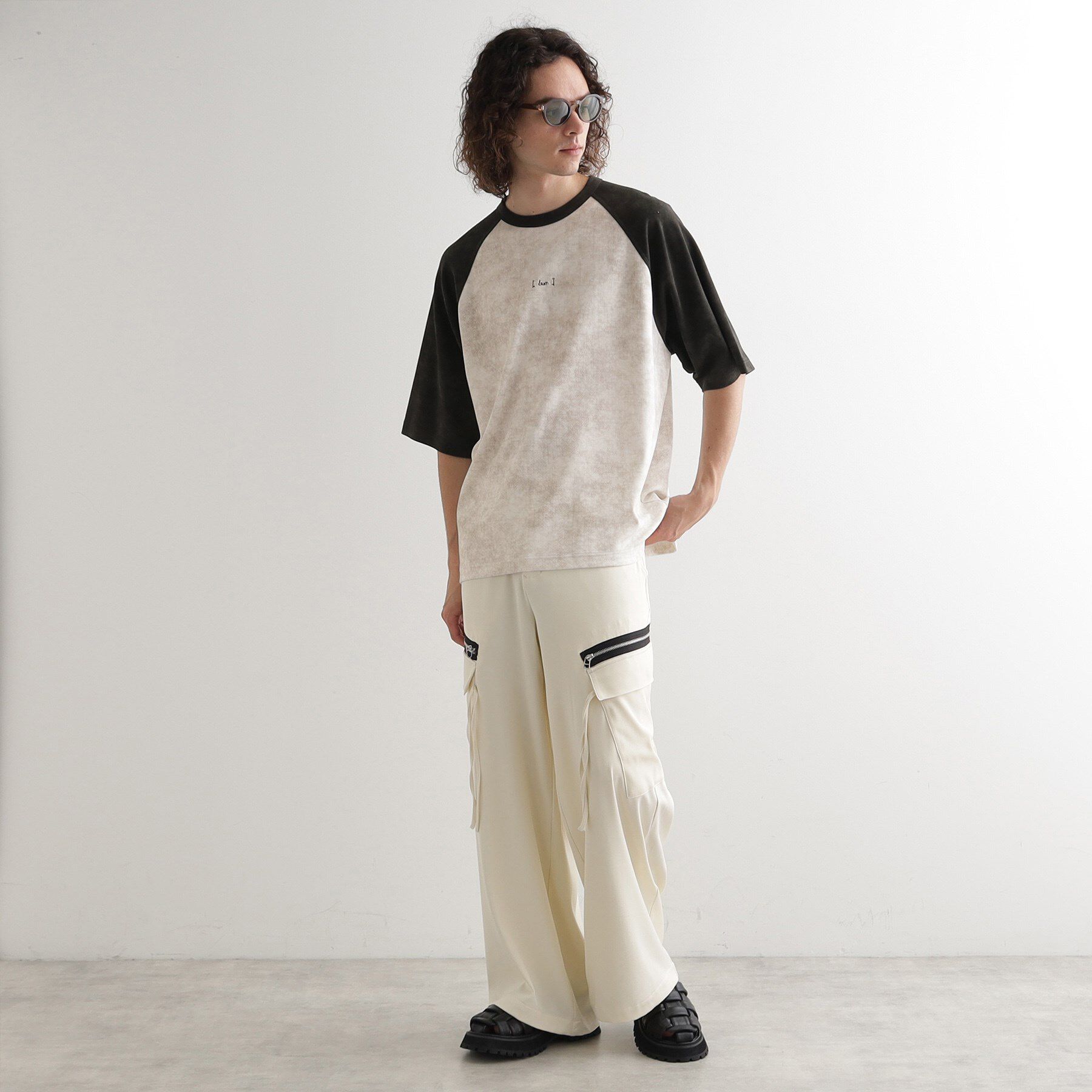 tk.TAKEO KIKUCHI「ヴィンテージライクラグランTシャツ」|Tシャツ・カットソー|