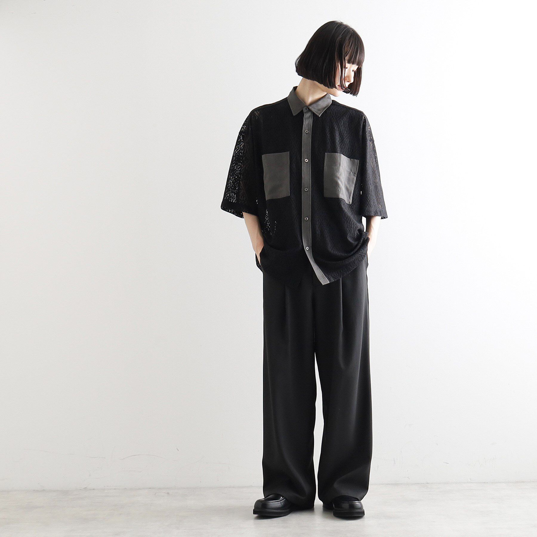 tk.TAKEO KIKUCHI「リネンタッチ バレルスラックス」|その他|