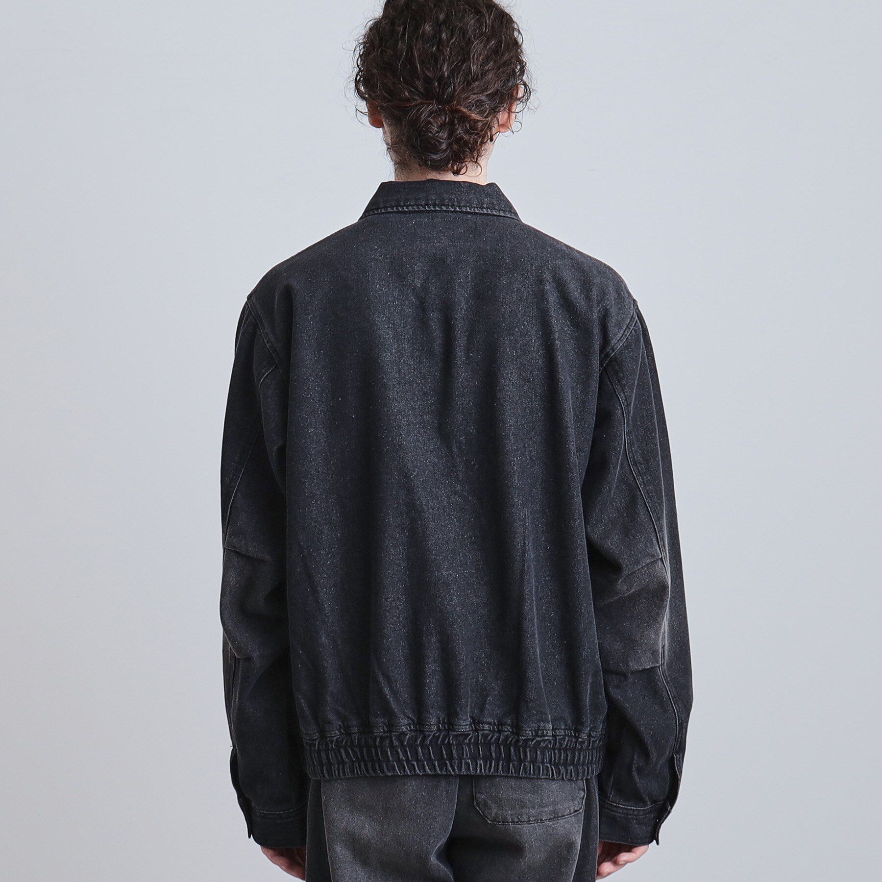 tk.TAKEO KIKUCHI「【上下2点セット】デニムブルゾン＋ワイドデニムパンツ」|スーツ|