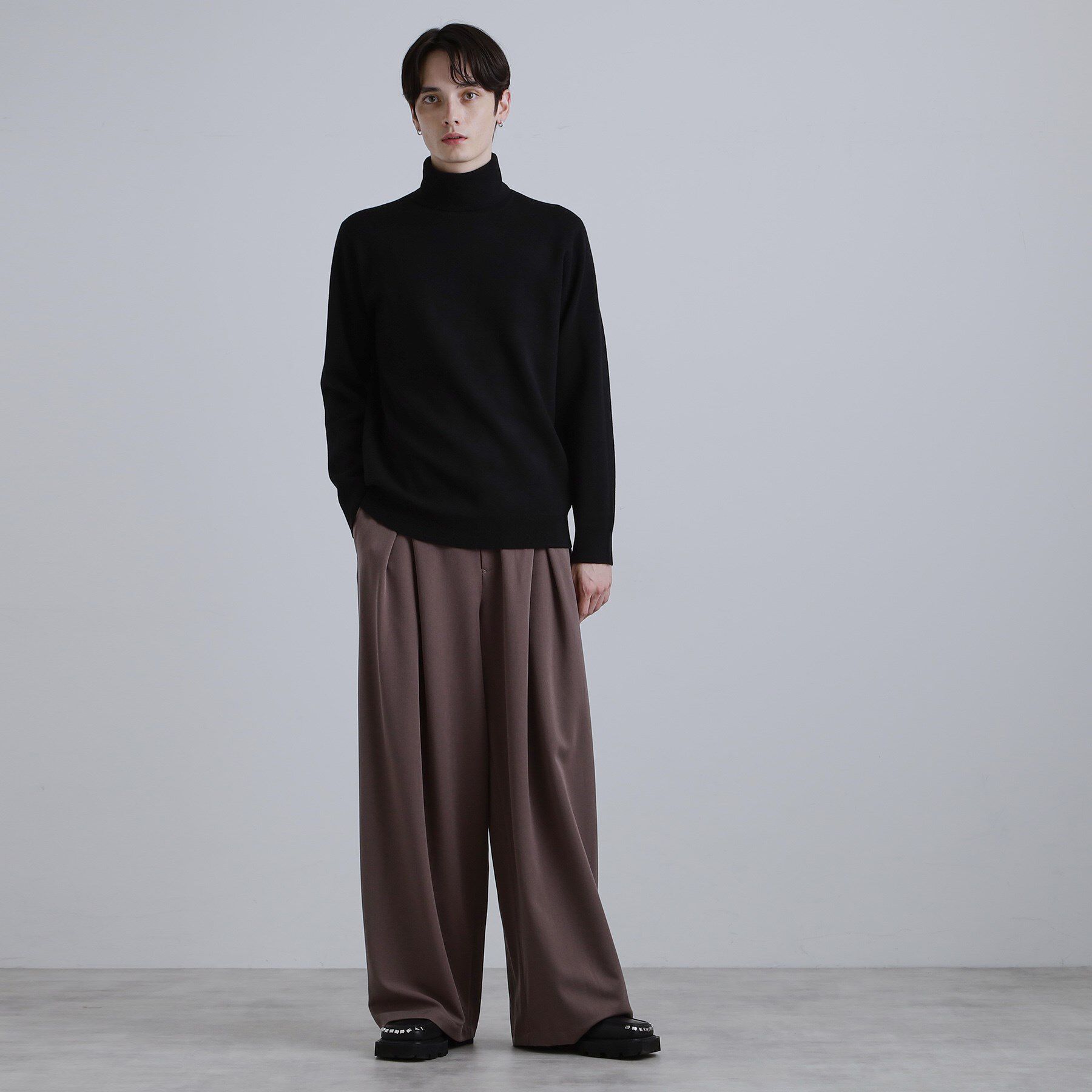 tk.TAKEO KIKUCHI「ミラノリブタートルネックニット」|ニット・セーター|