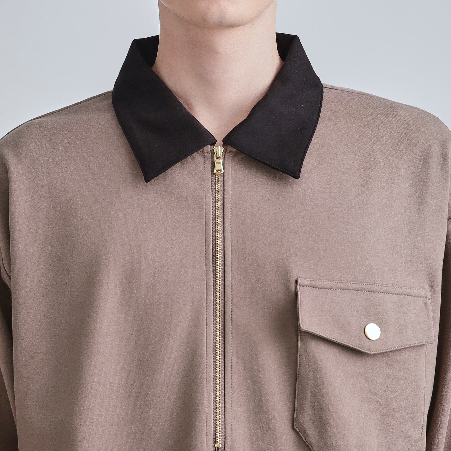 tk.TAKEO KIKUCHI「ハードポンチハーフジップポロカットソー」|Tシャツ・カットソー|