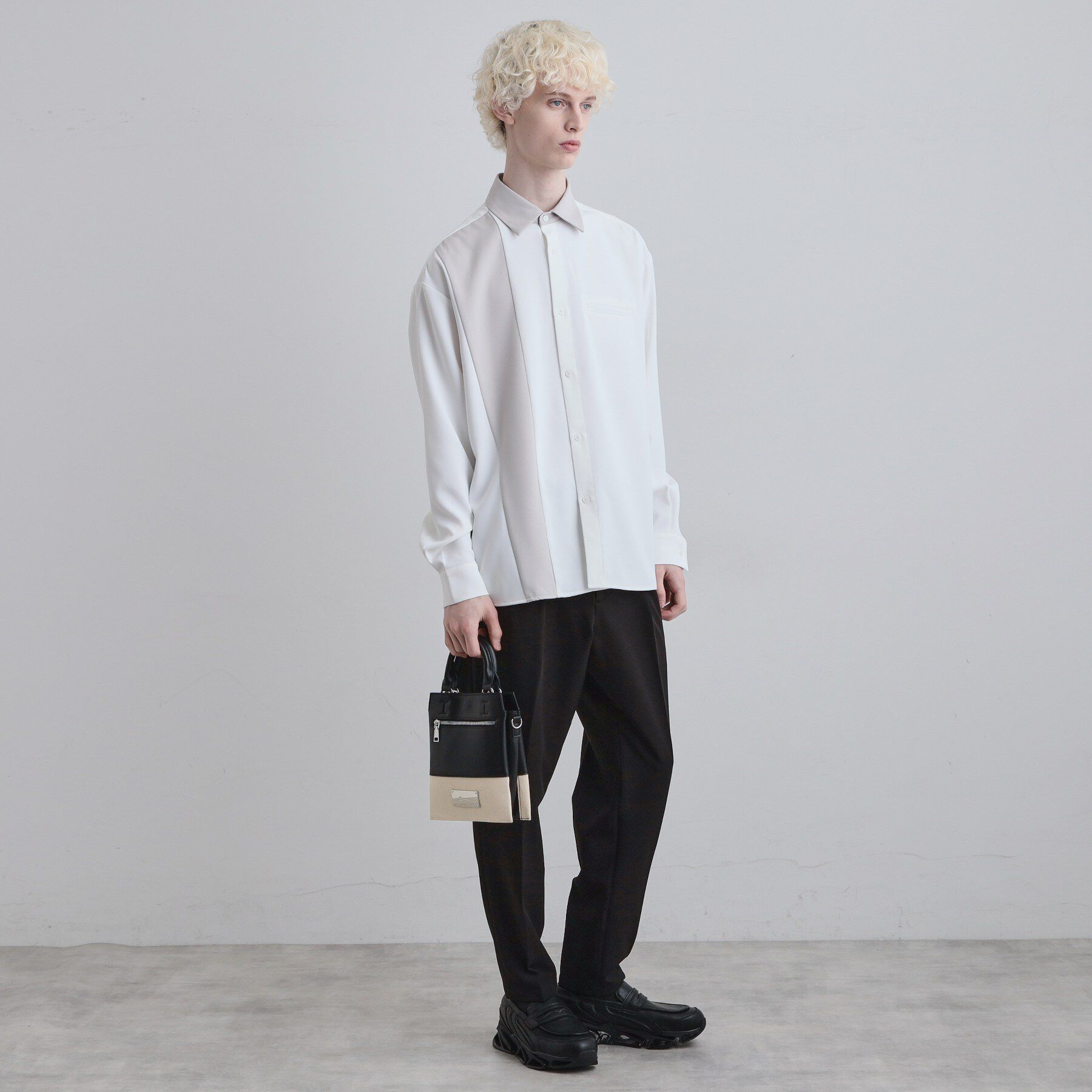 tk.TAKEO KIKUCHI「ツートンミニZIPショルダーバッグ」|ショルダー・メッセンジャー|