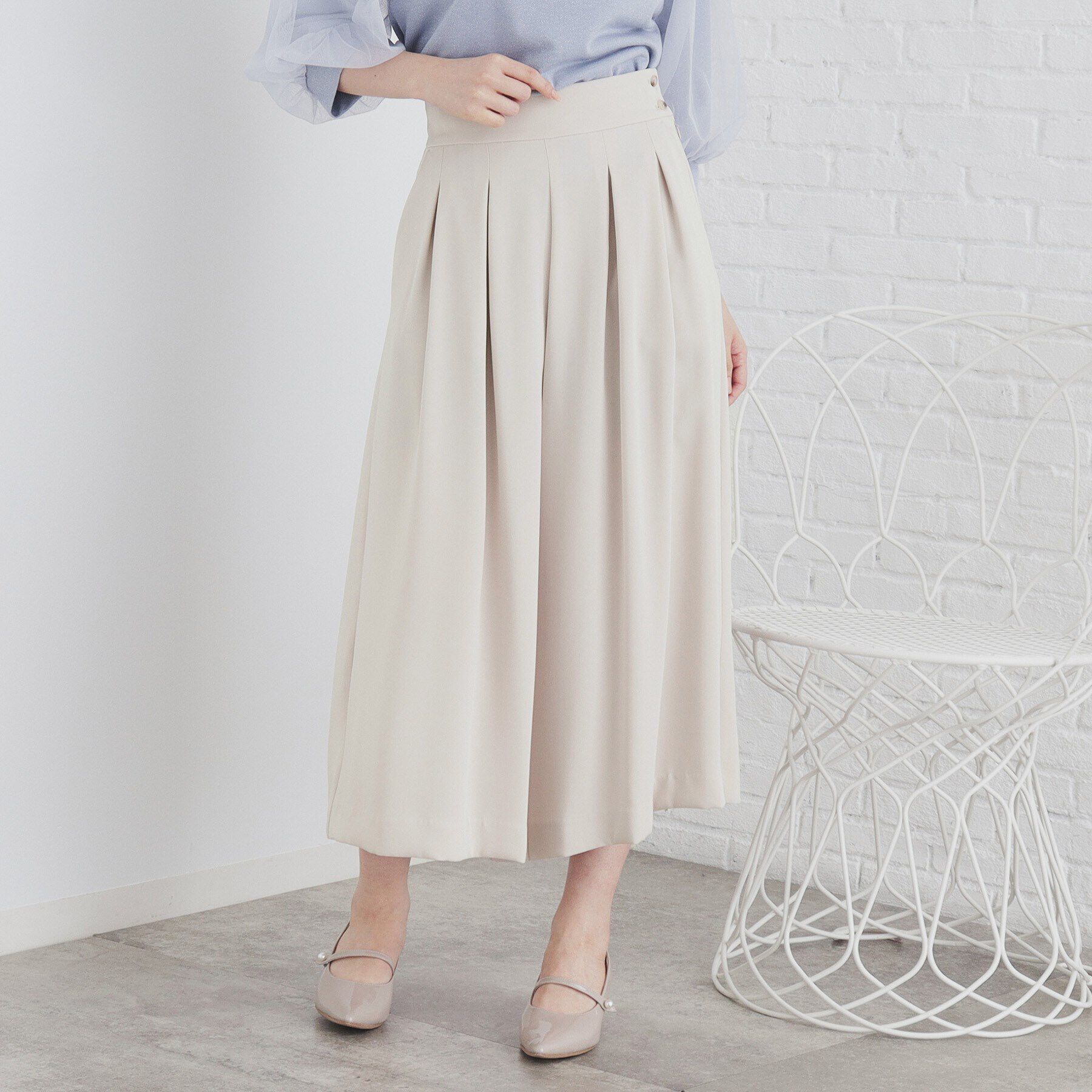 index「落ち感ツイルスカンツ【洗濯機洗い可/イージーアイロン】」|その他|