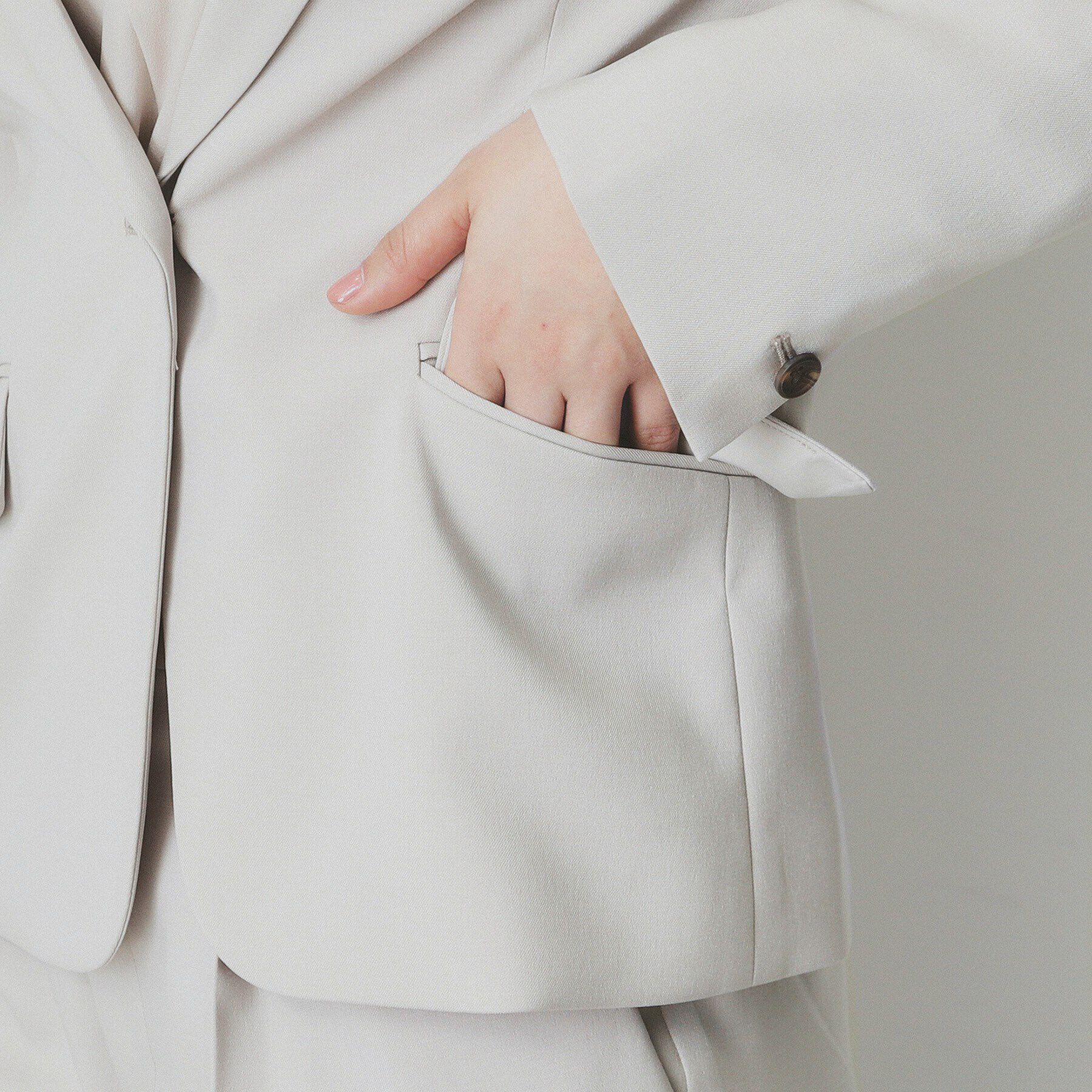 index「ドライタッチストレッチテーラードジャケット//セットアップ対応【洗濯機洗い可/イージーアイロン】」|テーラードジャケット|