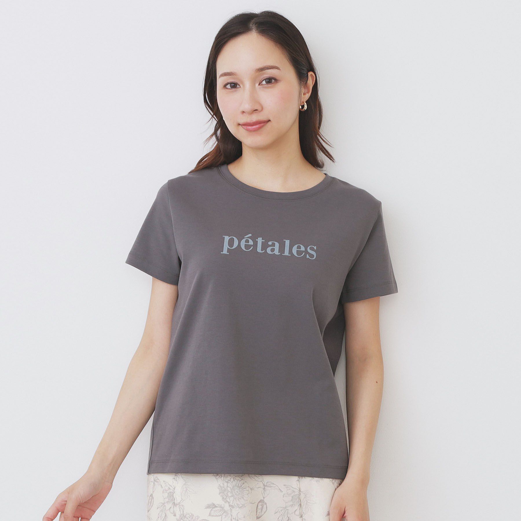 index「《S-LLサイズ》フロッキーロゴTシャツ【接触冷感/UVケア/洗濯機洗い可】」|Tシャツ・カットソー|