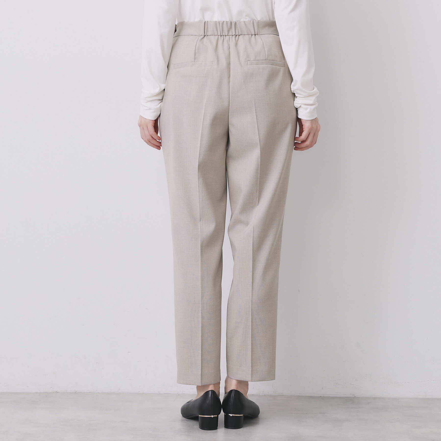 index「ウールライクストレッチテーパードパンツ/セットアップ対応【洗濯機OK】」|その他|