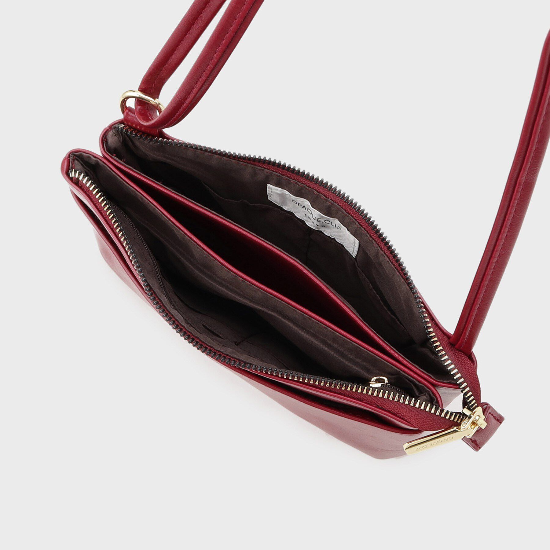 OPAQUE.CLIP「【マルチポケット】三層ミニショルダーバッグ」|ショルダー・メッセンジャー|