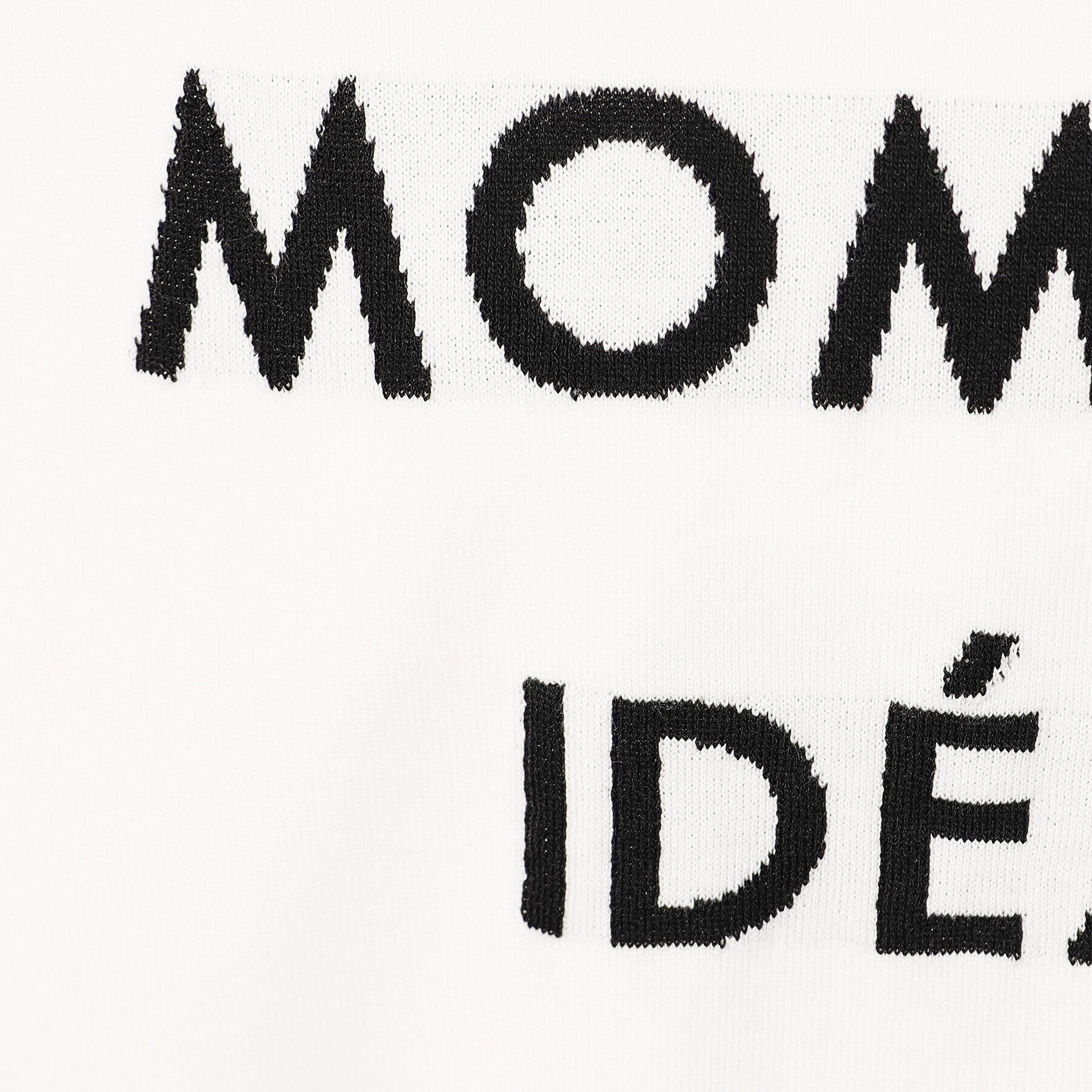 OPAQUE.CLIP「《美人百花掲載》UV ロゴジャカードニット【抗ピル/洗濯機洗い可】」|ニット・セーター|