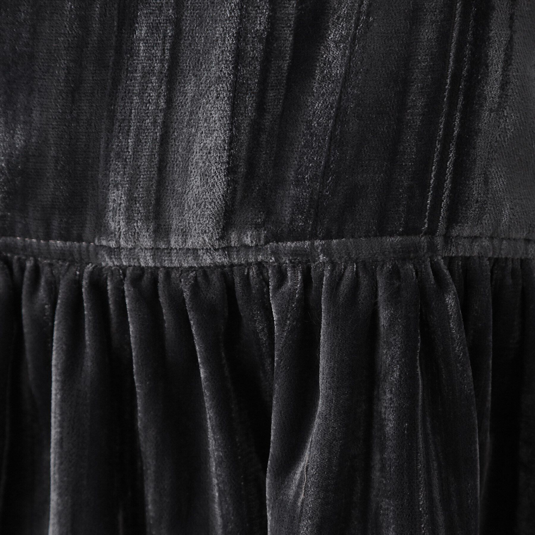 OPAQUE.CLIP「《美人百花掲載》クラッシュベロアキャミブラウス【洗濯機洗い可】」|シャツ・ブラウス|