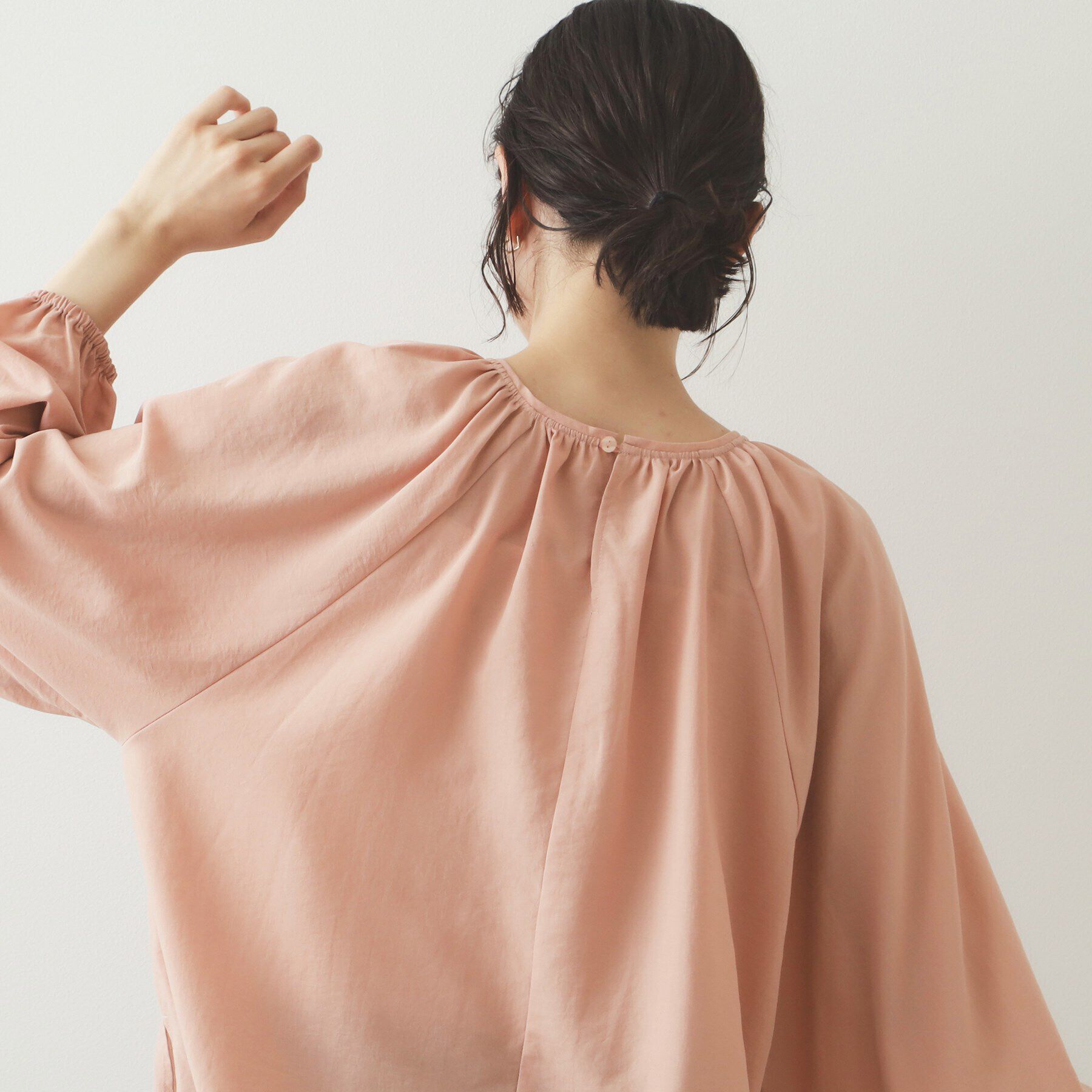 OPAQUE.CLIP「キャンディスリーブブラウス【洗濯機洗い可】」|シャツ・ブラウス|