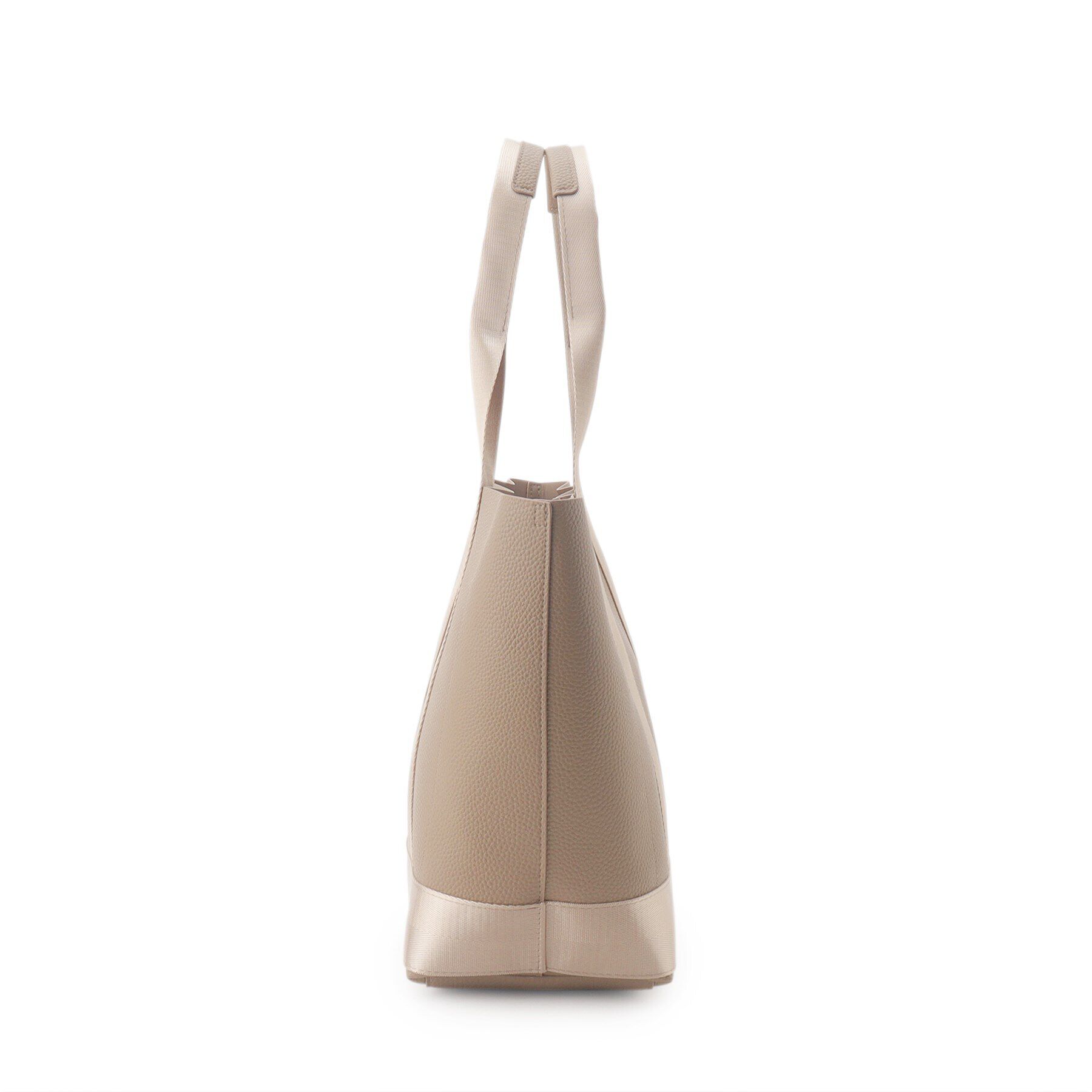 OPAQUE.CLIP「【A4サイズ対応】シュリンク合皮コンビビッグトートバッグ」|トートバッグ|