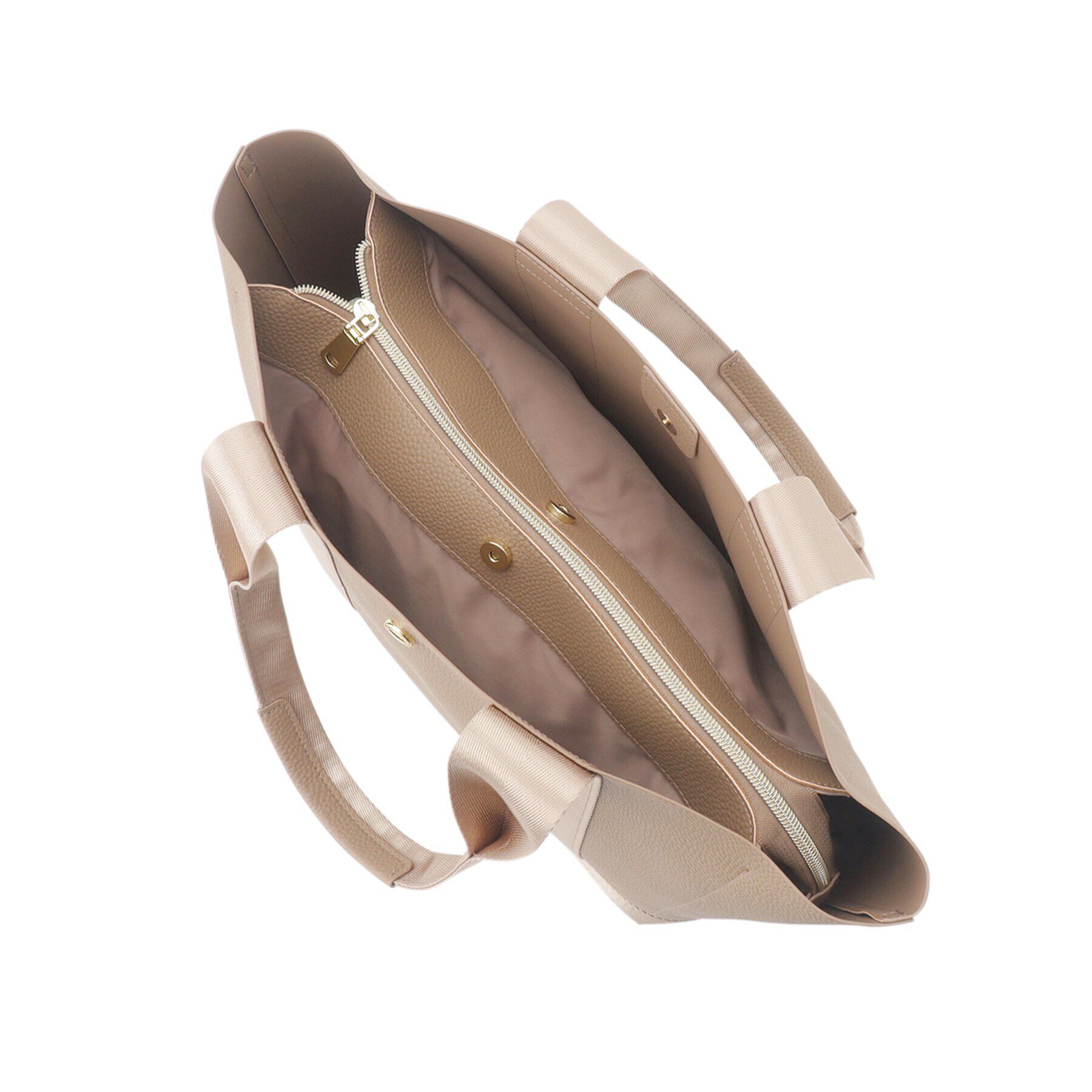 OPAQUE.CLIP「【A4サイズ対応】シュリンク合皮コンビビッグトートバッグ」|トートバッグ|