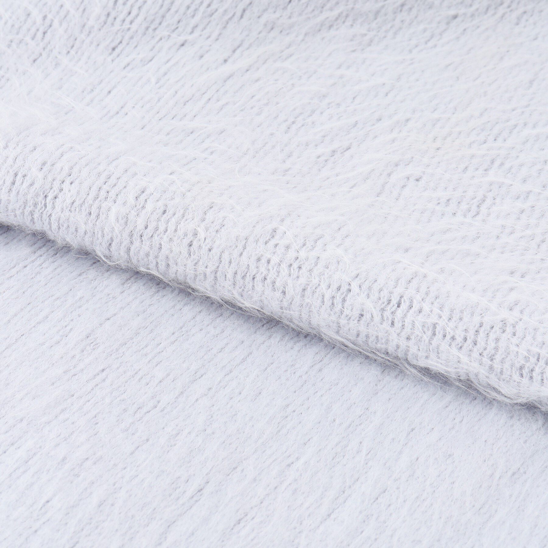 OPAQUE.CLIP「ラッセル織りシャギーフリンジマフラー」|ストール|