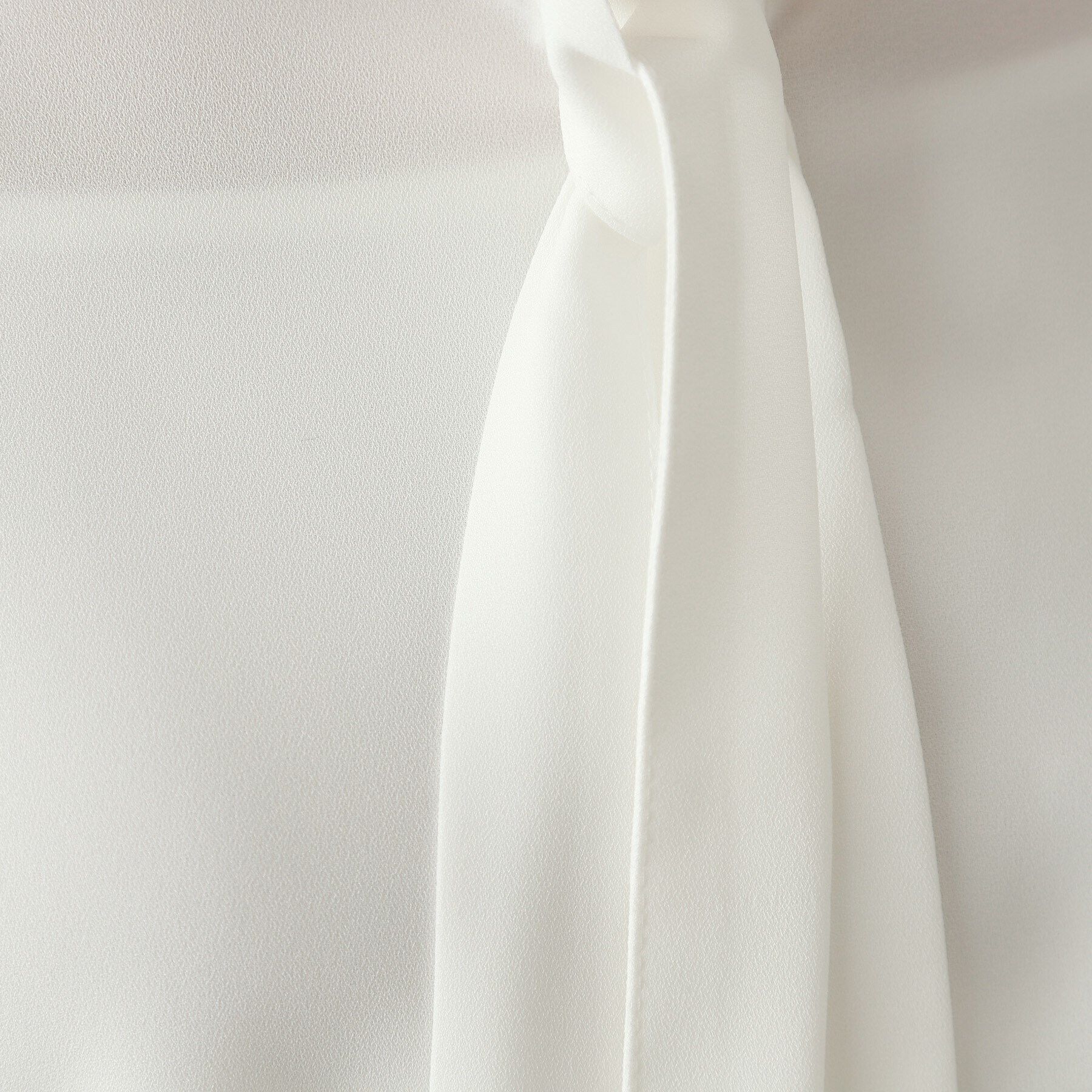 OPAQUE.CLIP「《美人百花掲載》ボウタイジョーゼットブラウス【洗濯機洗い可】」|シャツ・ブラウス|