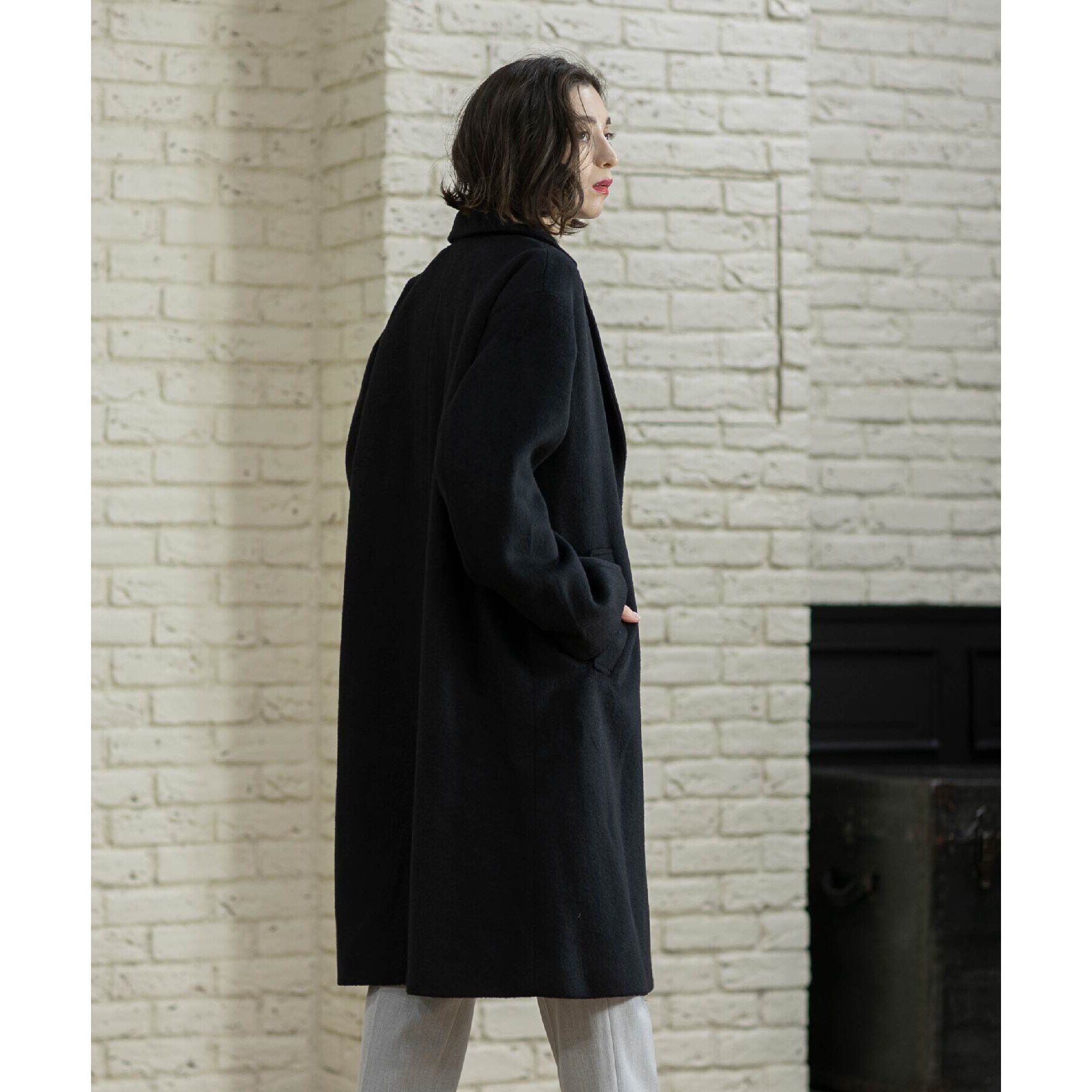 OPAQUE.CLIP「ウールカシミヤブレンド チェスターコート」|チェスターコート|