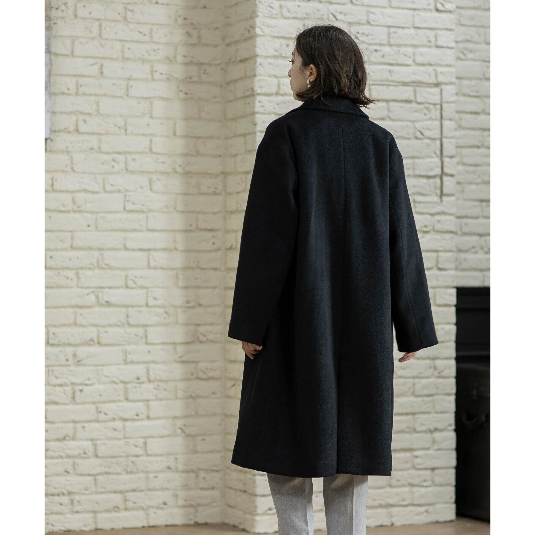 OPAQUE.CLIP「ウールカシミヤブレンド チェスターコート」|チェスターコート|