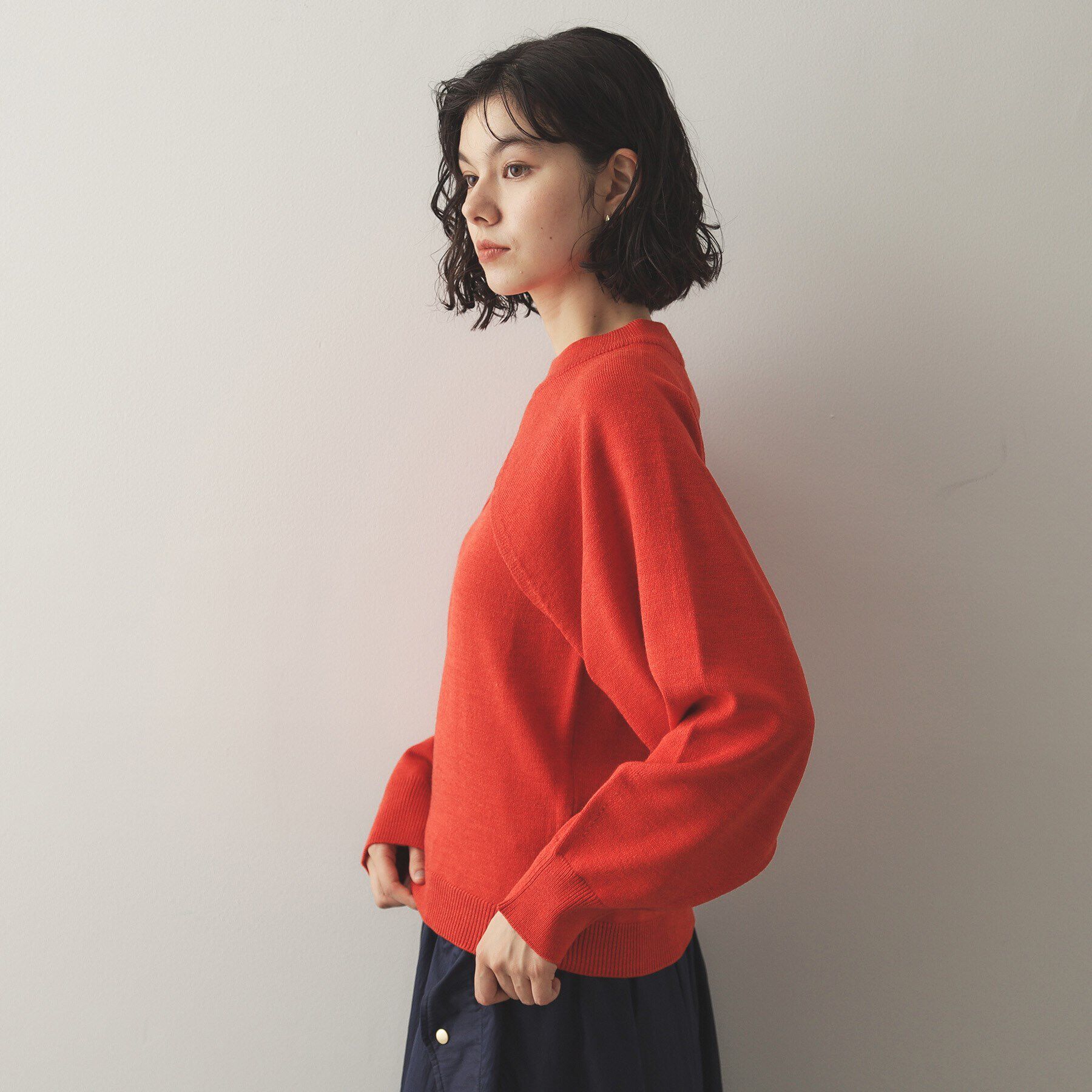 OPAQUE.CLIP「《ツインセット》ボレロ&times;ノースリーブニット【洗濯機洗い可】」|ニット・セーター|