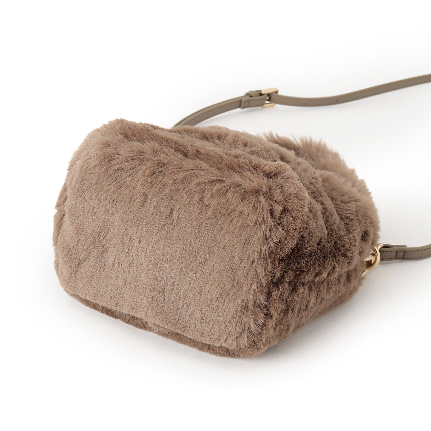 OPAQUE.CLIP「【2WAY】フェイクファーショルダーバッグ」|ショルダー・メッセンジャー|