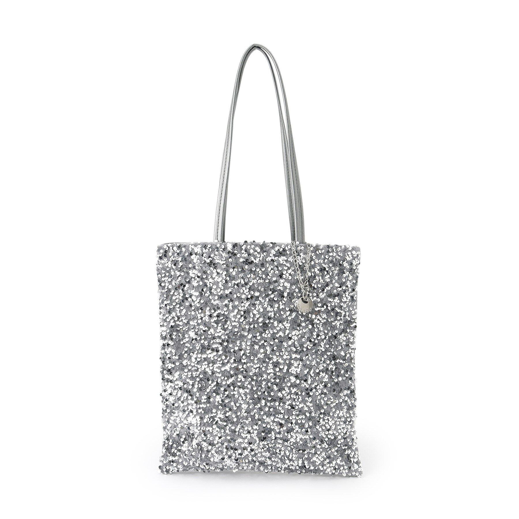 OPAQUE.CLIP「【A4サイズ対応】スパンコールコンビトートバッグ」|トートバッグ|