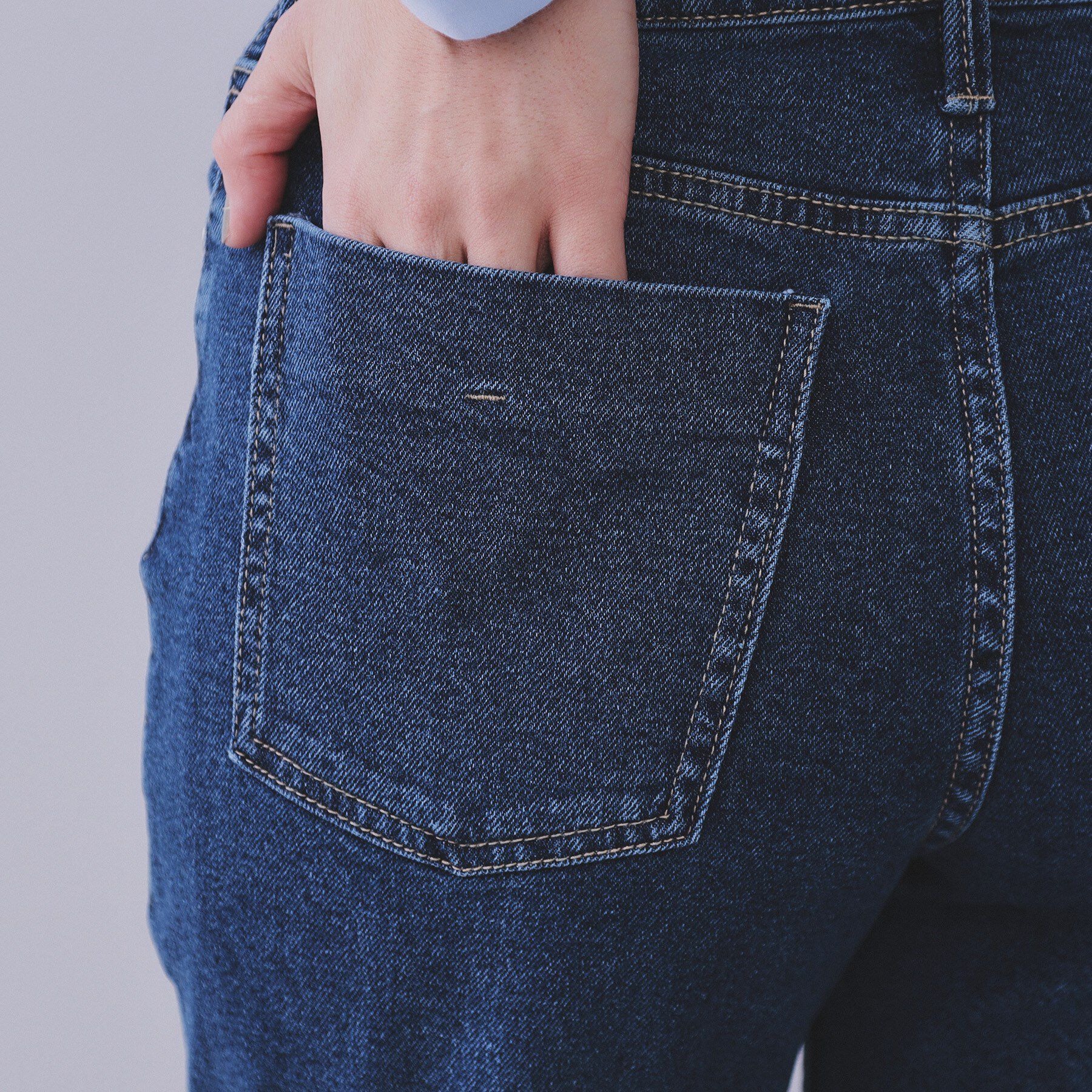 OPAQUE.CLIP「《SS-LLサイズ》ストレッチスリムストレートデニム【洗濯機洗い可】」|その他|