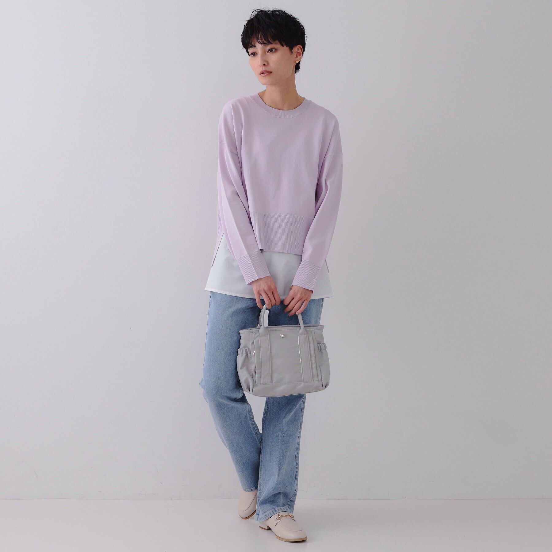 OPAQUE.CLIP「【軽量／撥水加工／2WAY】マルチポケットミニトートバッグ」|トートバッグ|