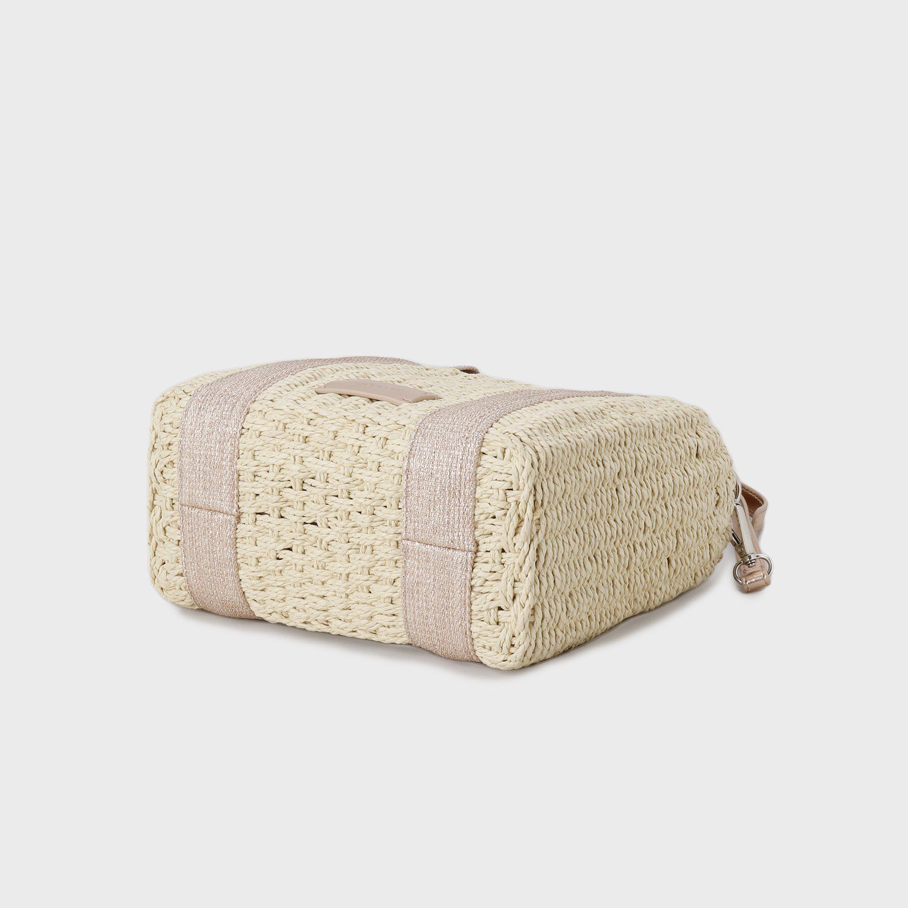 OPAQUE.CLIP「【2WAY】スクエアミドルペーパーかごバッグ」|ショルダー・メッセンジャー|