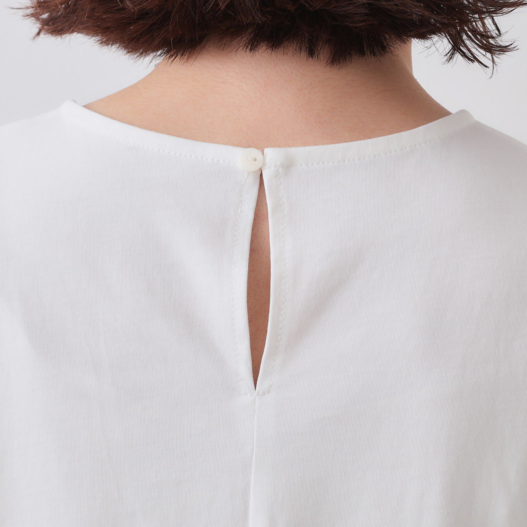 OPAQUE.CLIP「フリルドッキングペプラムトップス【接触冷感/洗濯機洗い可】」|Tシャツ・カットソー|