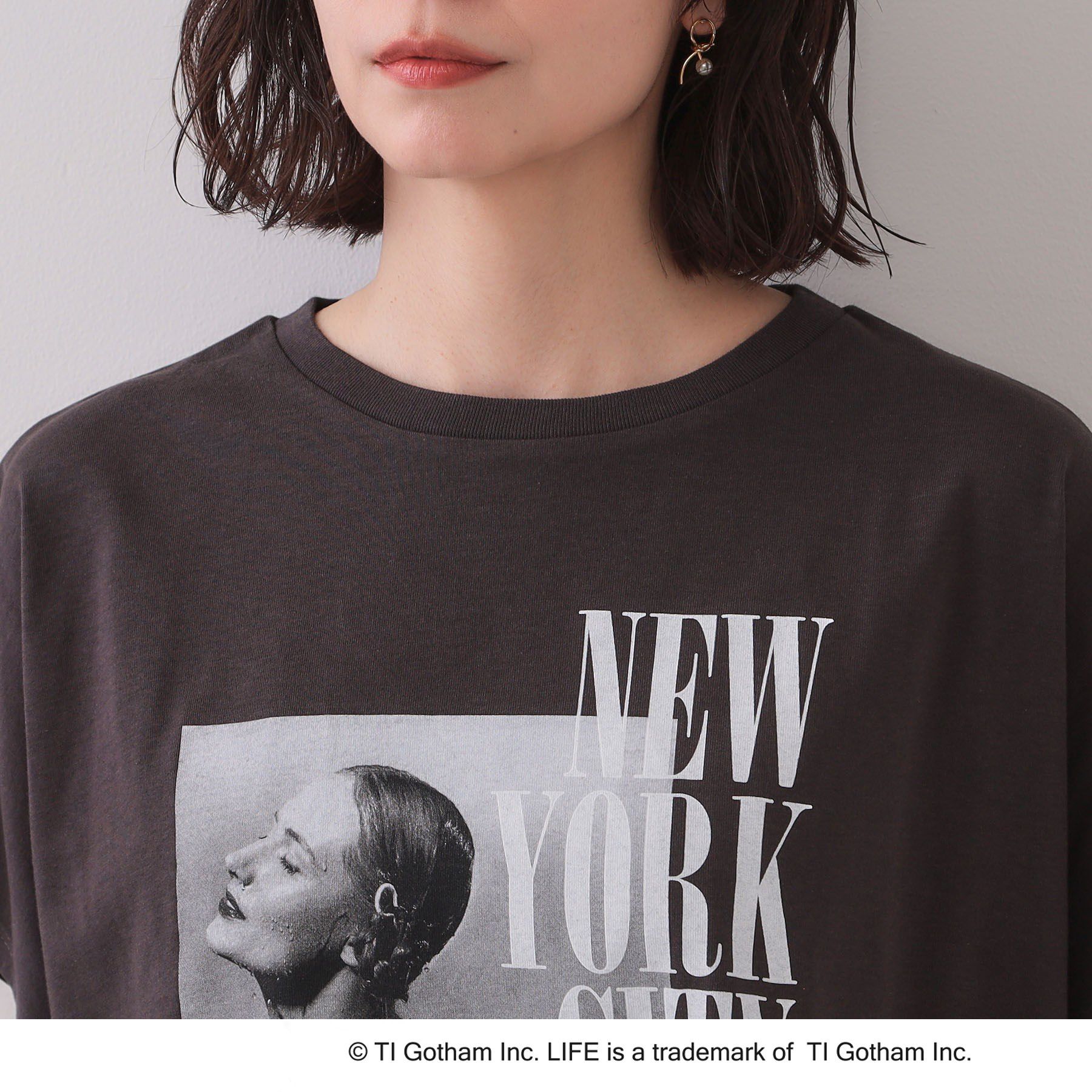 OPAQUE.CLIP「【LIFE（ライフ）】フォトTシャツ」|Tシャツ・カットソー|