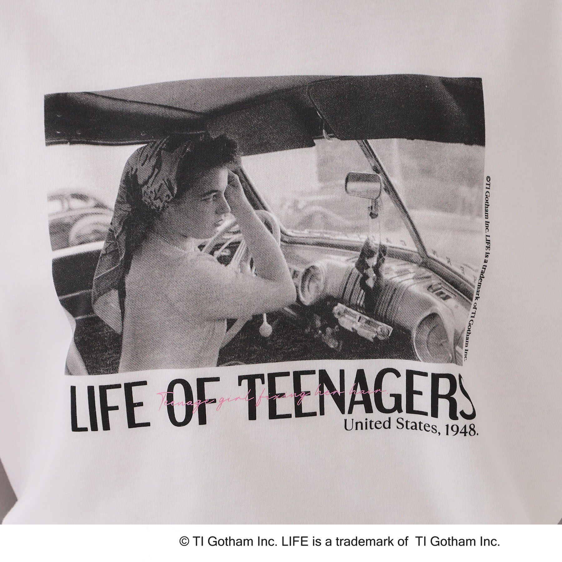 OPAQUE.CLIP「【LIFE（ライフ）】フォトTシャツ」|Tシャツ・カットソー|