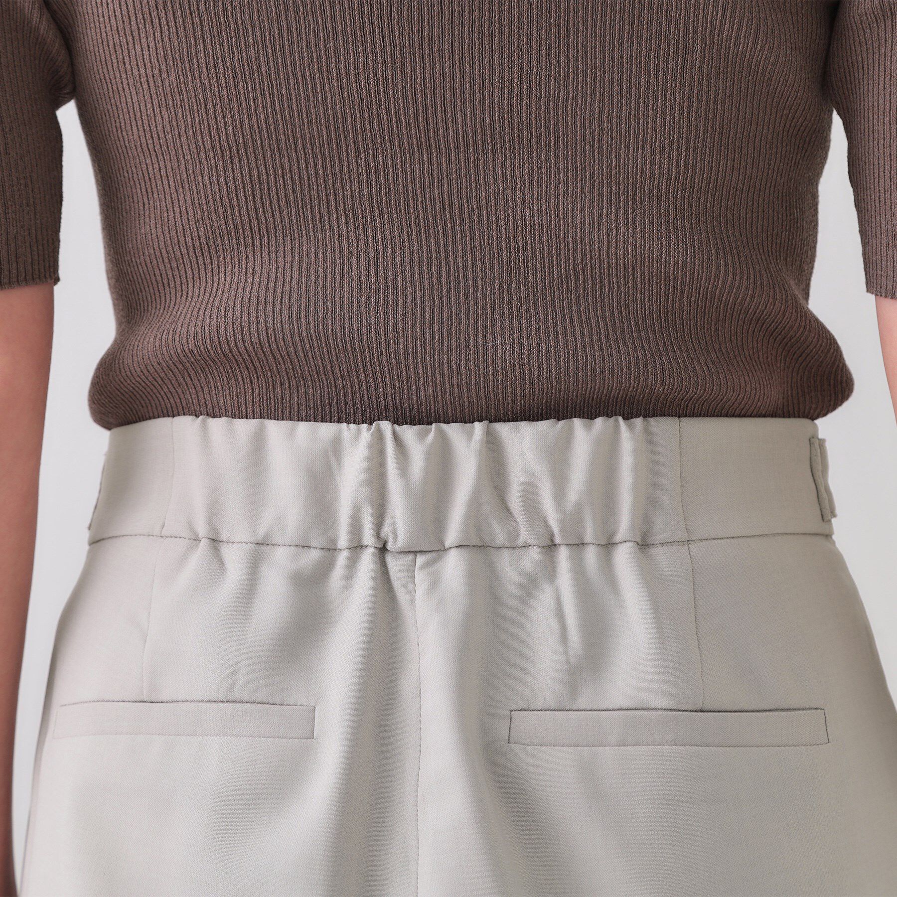 OPAQUE.CLIP「ストレッチデザインワイドパンツ/セットアップ対応可【UV/接触冷感/洗濯機洗い可/抗ピル】」|その他|