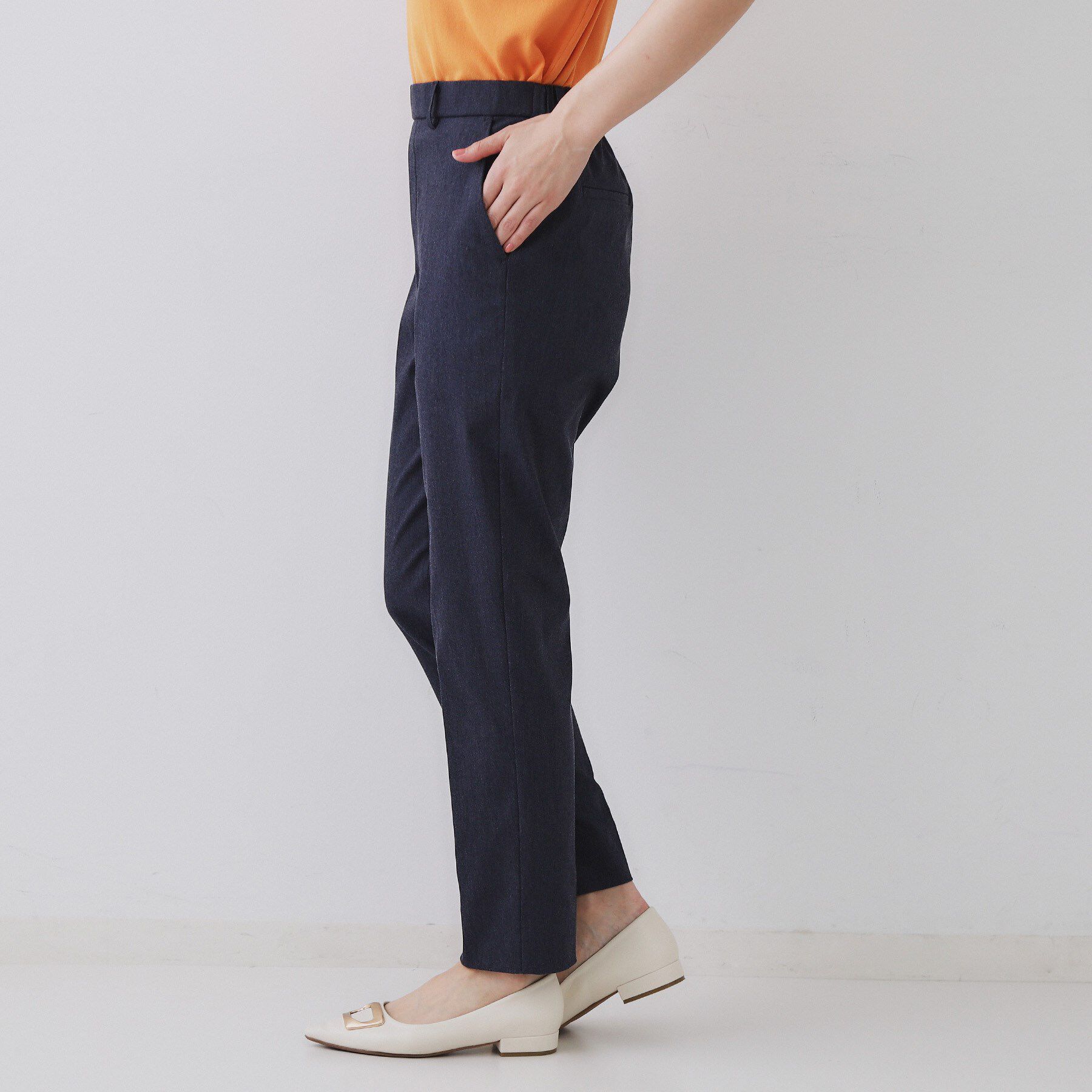 OPAQUE.CLIP「《S-LLサイズ》ハイストレッチスティックパンツ【洗濯機洗い可/接触冷感】」|その他|