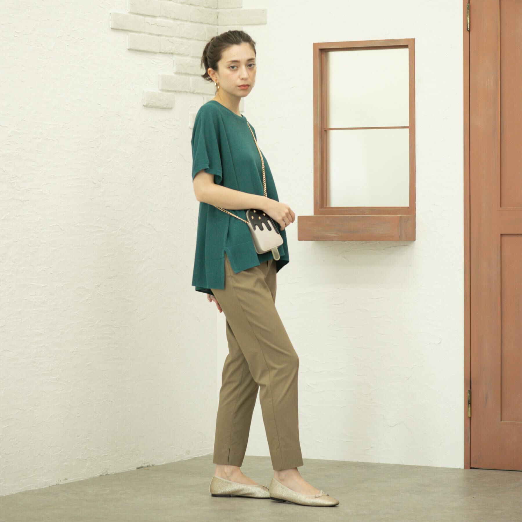 OPAQUE.CLIP「《S-LLサイズ》ハイストレッチスティックパンツ【洗濯機洗い可/接触冷感】」|その他|