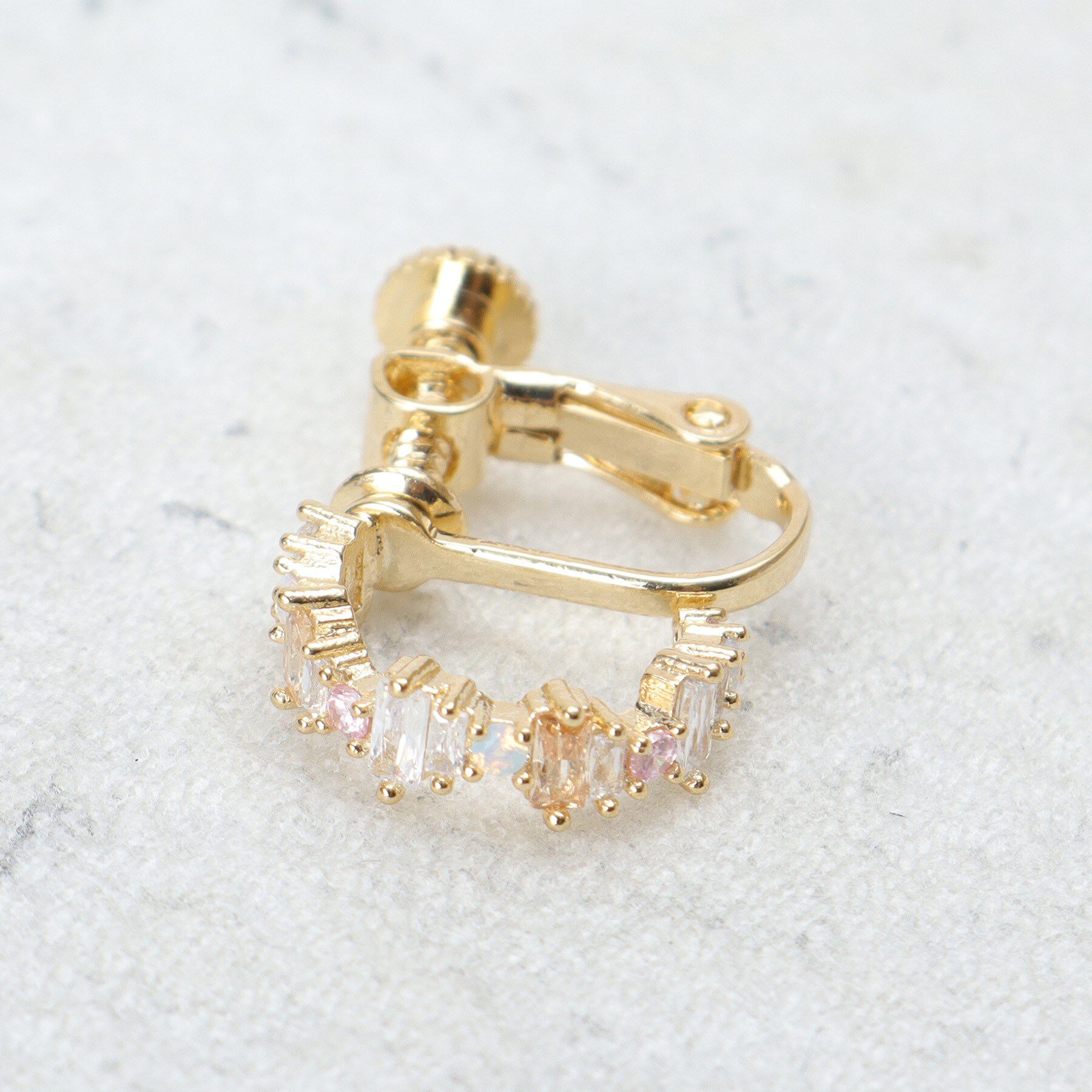 OPAQUE.CLIP「ビジューイヤリング」|イヤリング|