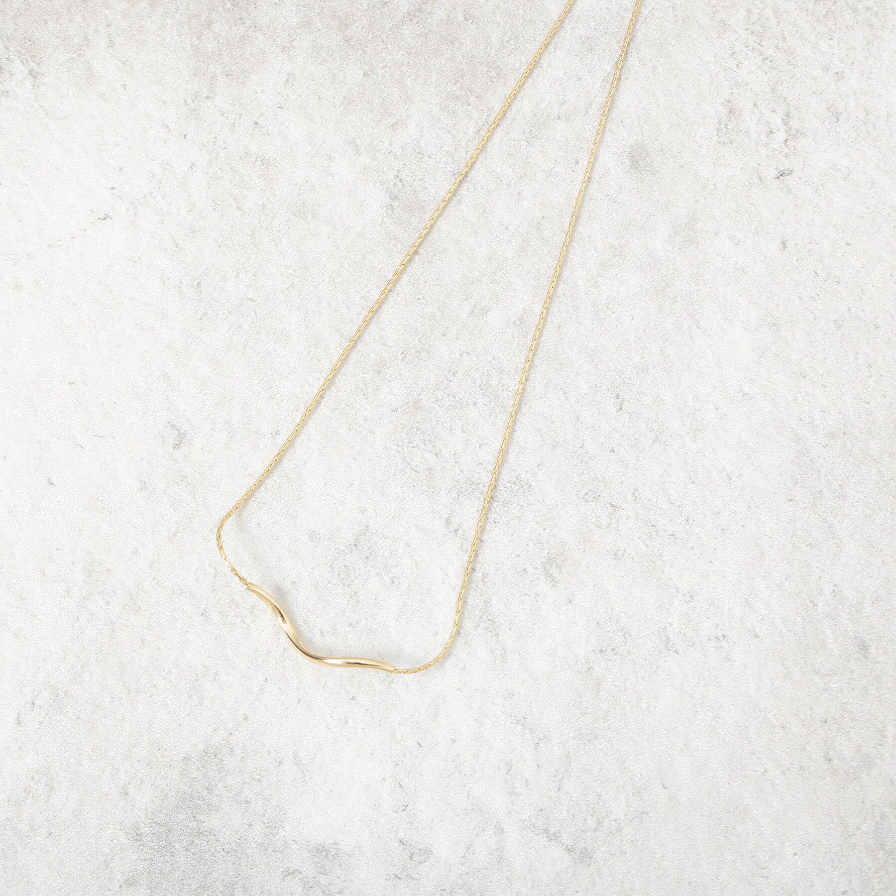 OPAQUE.CLIP「2WAY ニュアンスバーネックレス」|ネックレス|