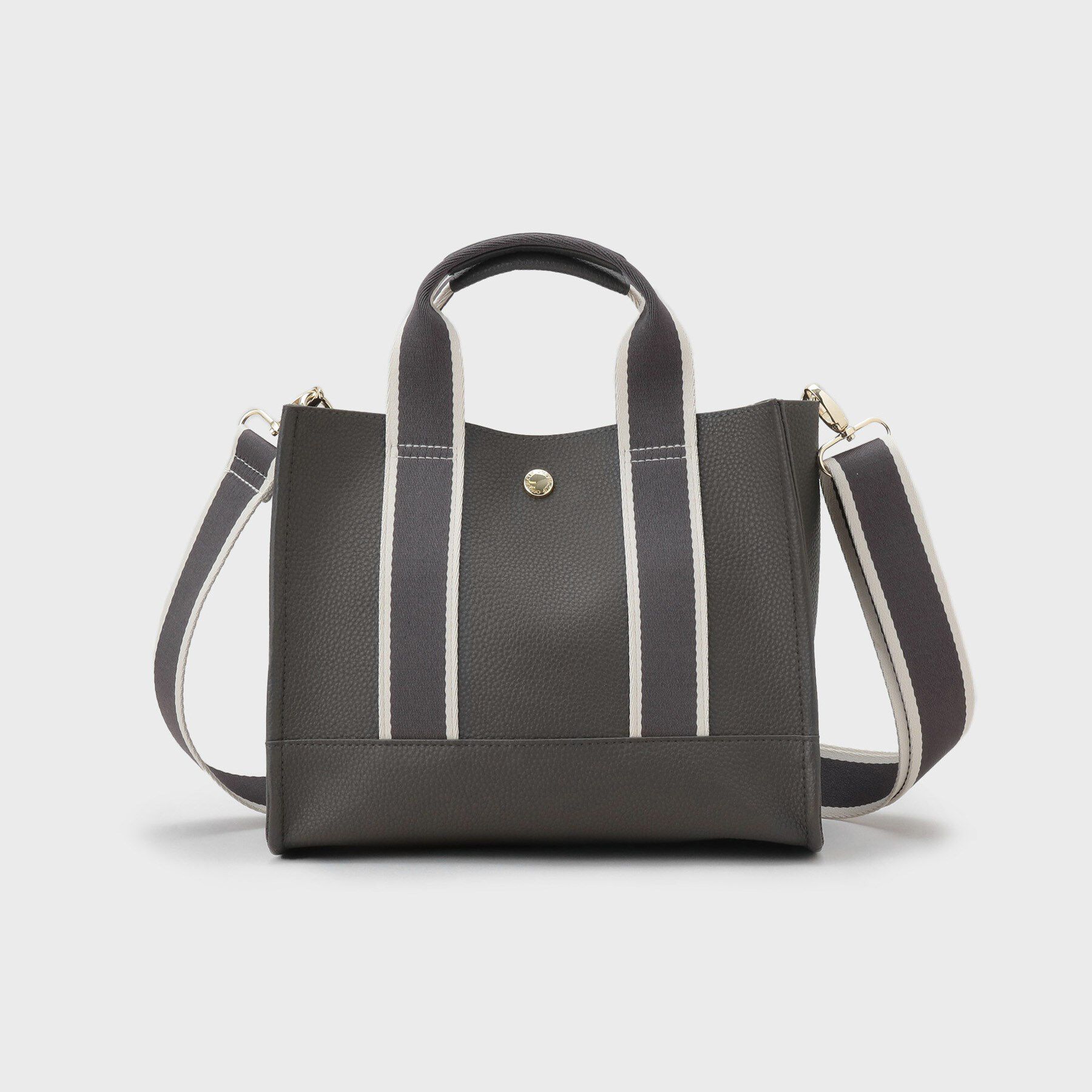 OPAQUE.CLIP「【軽量/2WAY】ラインテープスクエアミドルトートバッグ」|トートバッグ|