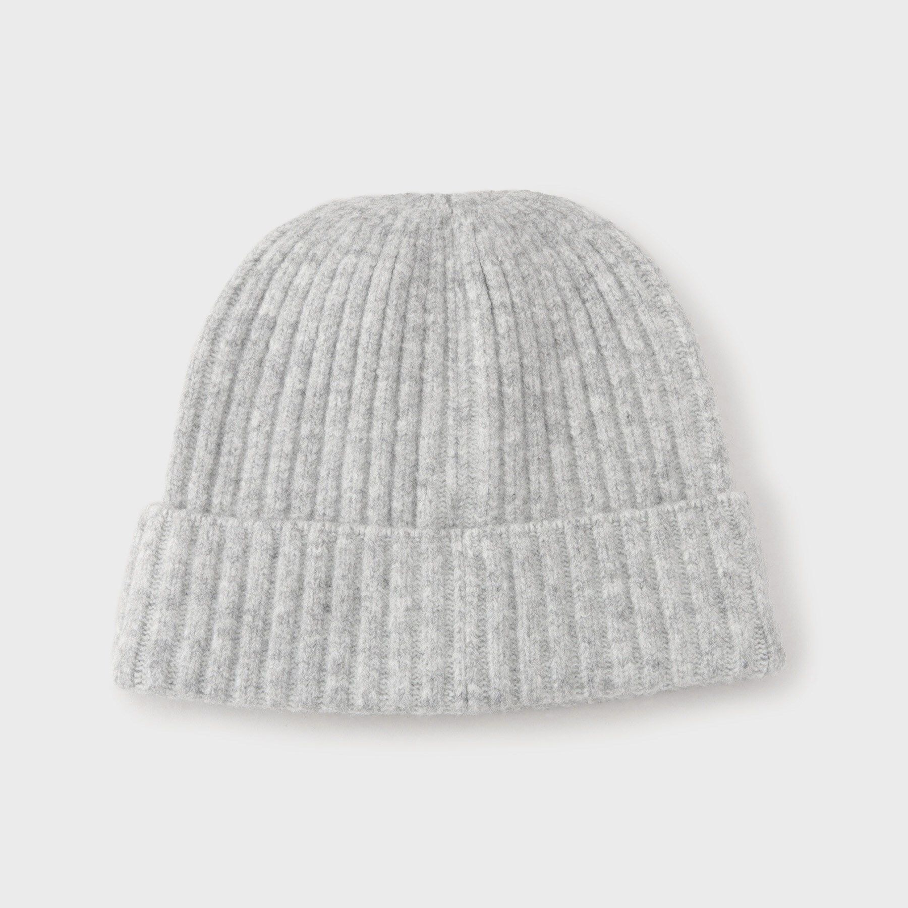 OPAQUE.CLIP「ロゴ入りリブニットワッチ」|ニット帽|