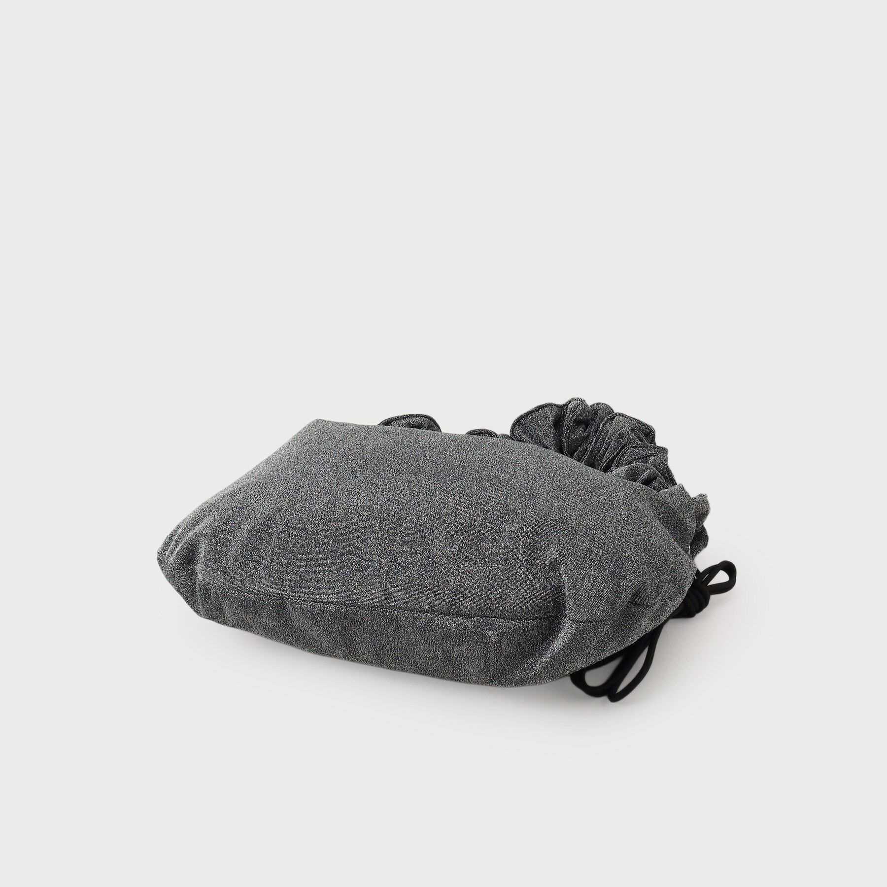 OPAQUE.CLIP「【2WAY】ドロストフリルハンドルラメミドルショルダーバッグ」|ショルダー・メッセンジャー|