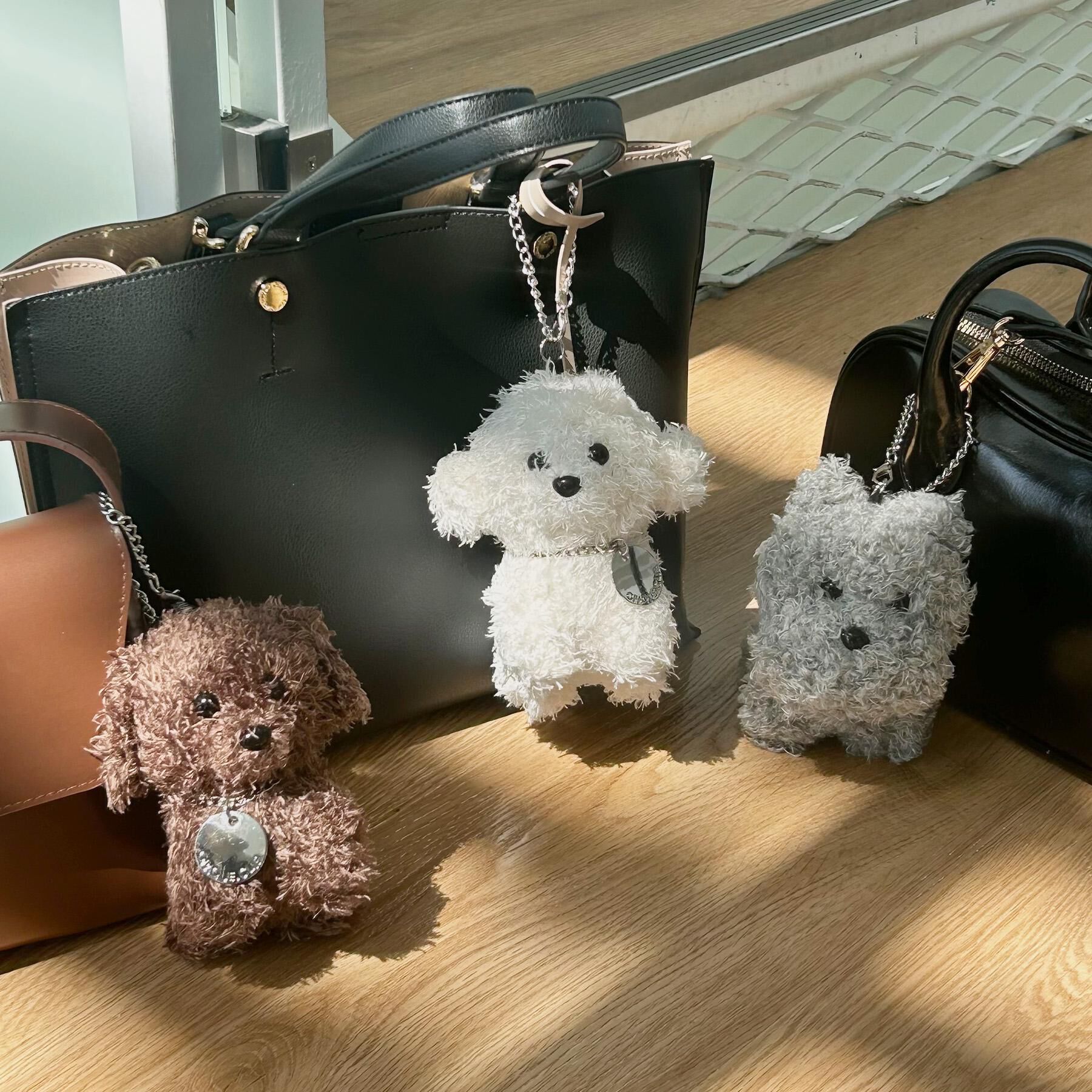 OPAQUE.CLIP「DOGファミリードールチャーム」|キーケース|