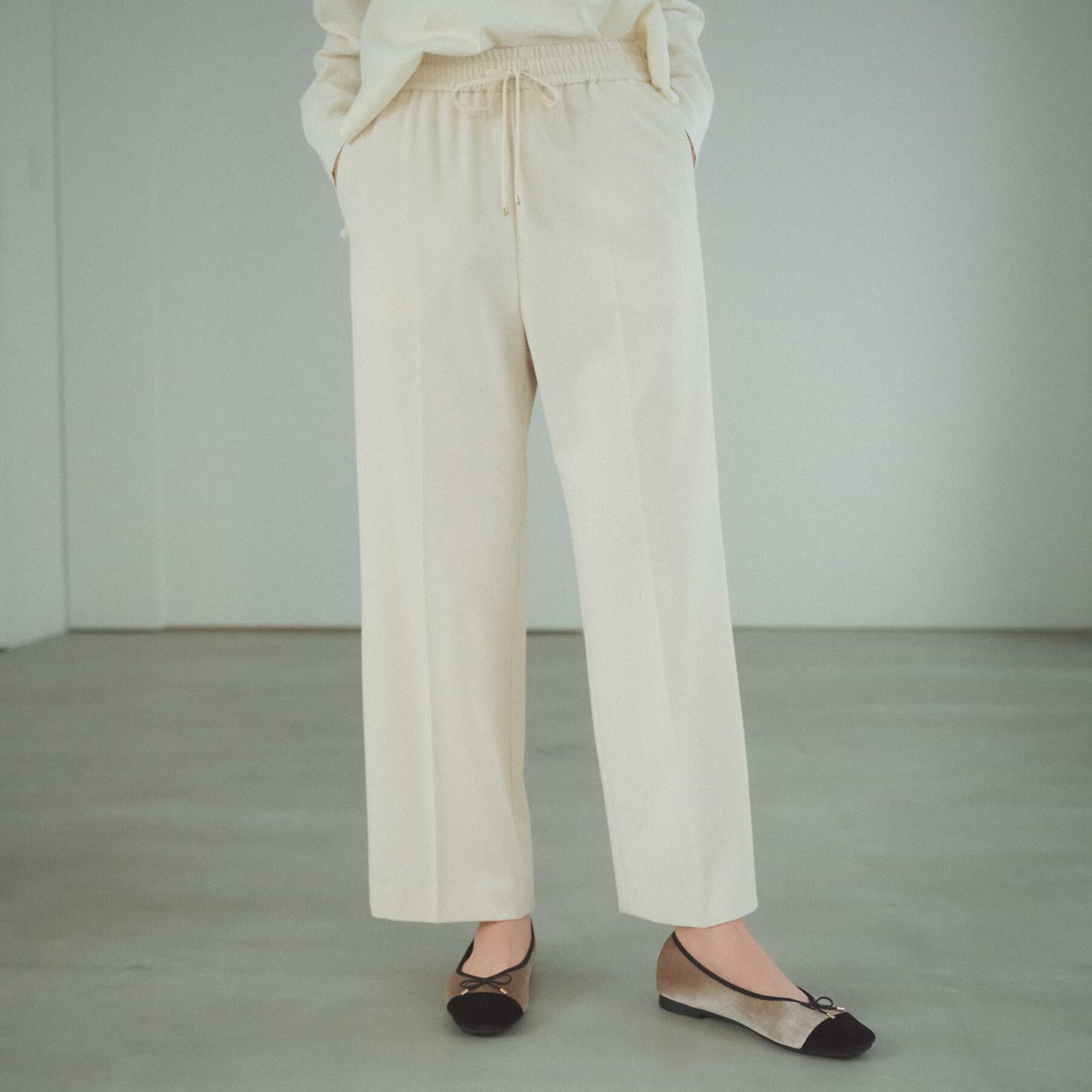 OPAQUE.CLIP「ウォームタッチ イージーワイドパンツ【洗濯機洗OK/ストレッチ】≪SS～LL≫」|その他|