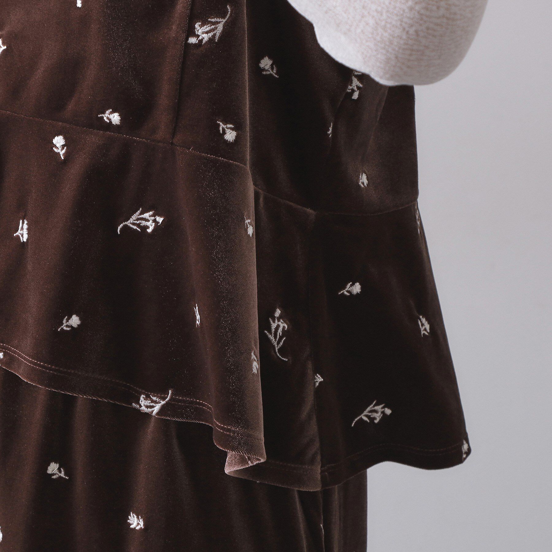 OPAQUE.CLIP「ベロアキャミ/セットアップ対応可【洗濯機OK】」|シャツ・ブラウス|