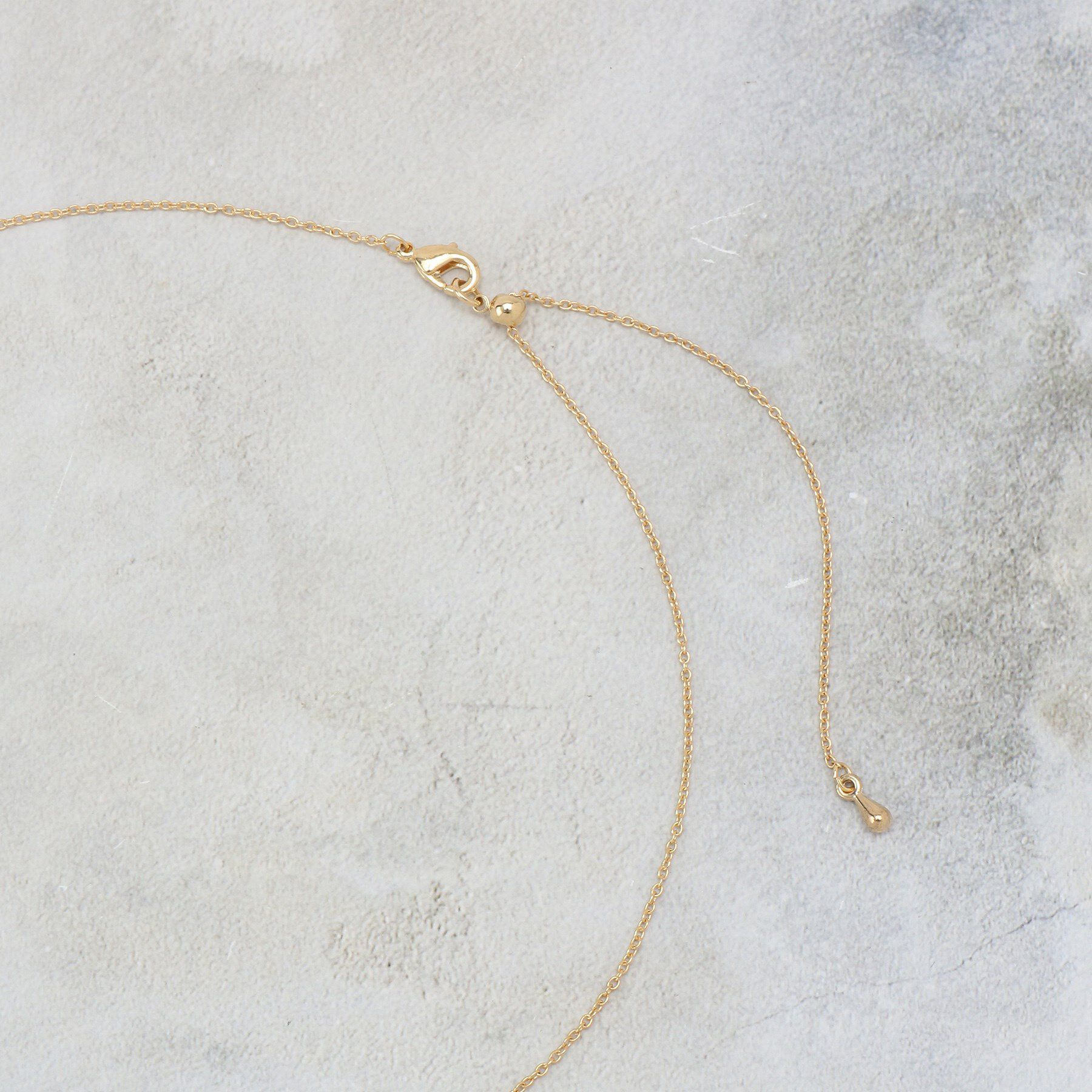 OPAQUE.CLIP「ニュアンスメタルリング&times;フェイクパールネックレス」|ネックレス|