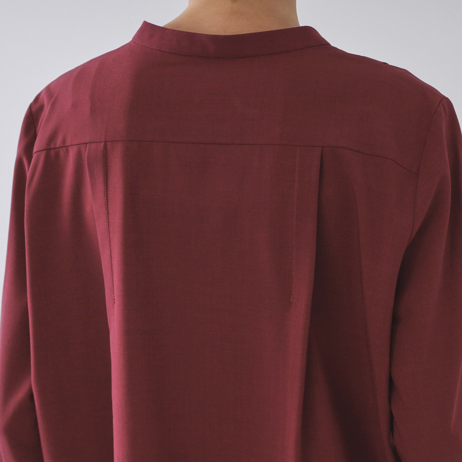 OPAQUE.CLIP「タックスキッパーブラウス【洗濯機OK】」|シャツ・ブラウス|