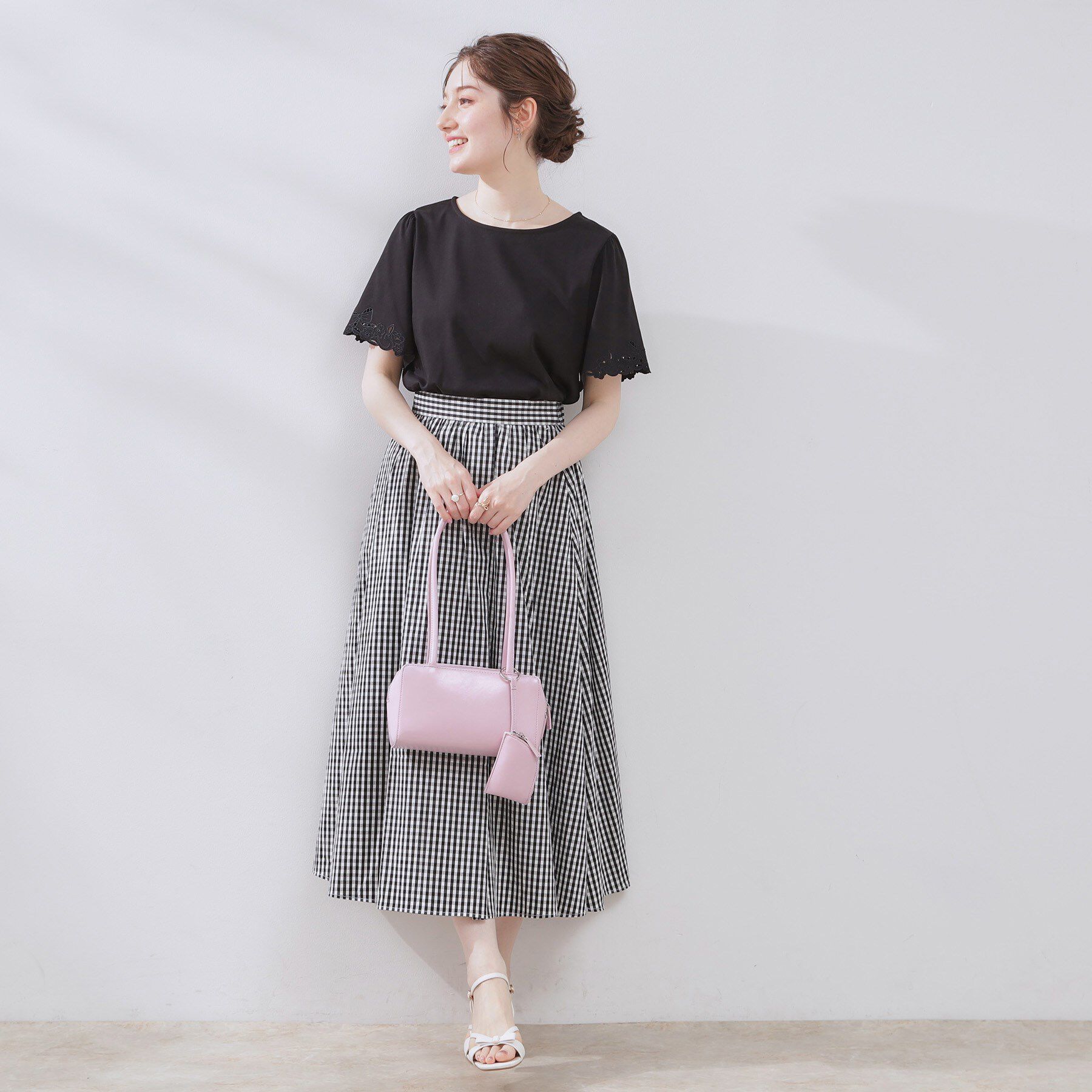 Couture broach「スクエアロングハンドルバッグ」|ハンドバッグ|