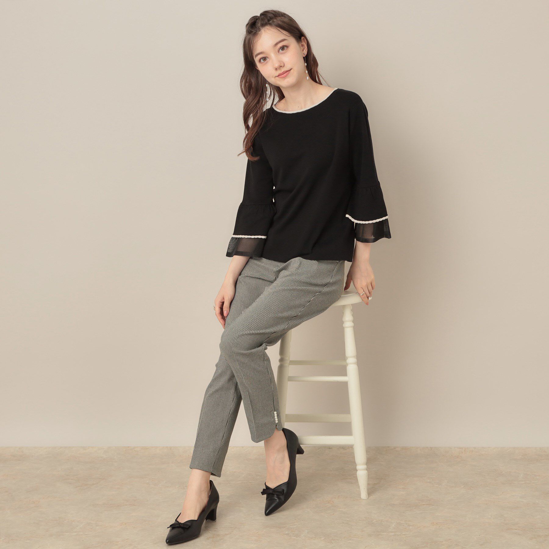 Couture broach「ポイントパール調ハイパーストレッチパンツ」|その他|