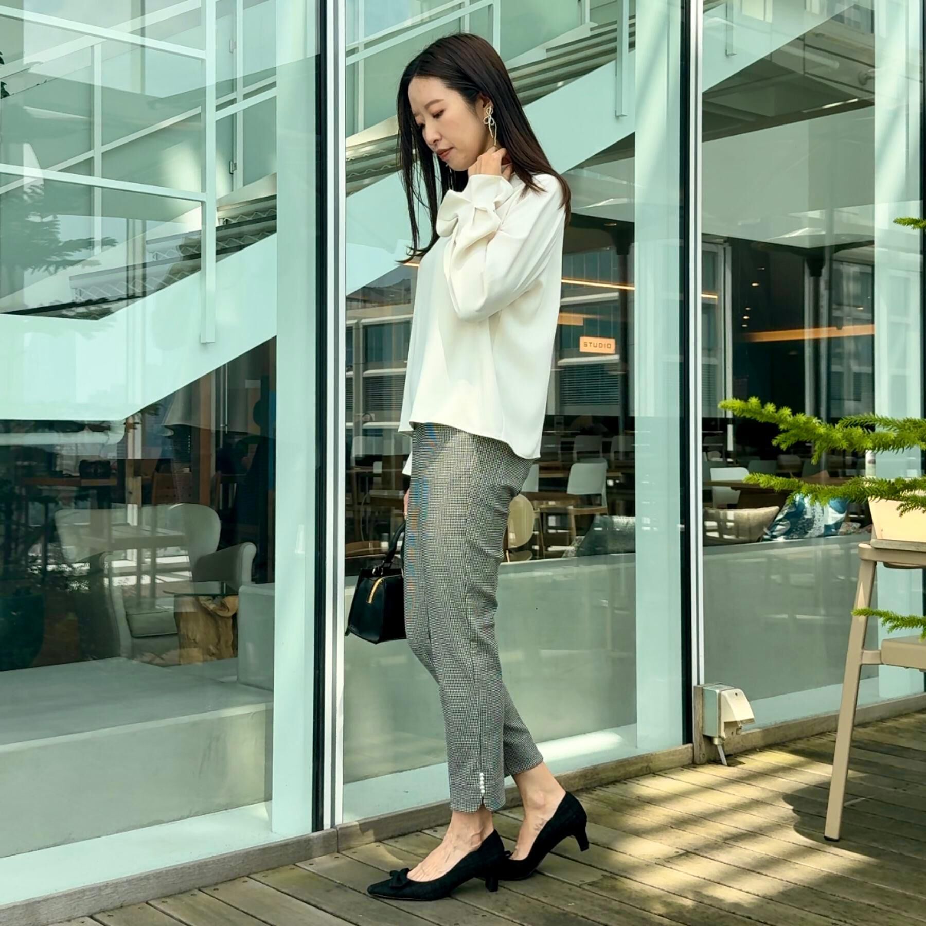 Couture broach「ポイントパール調ハイパーストレッチパンツ」|その他|