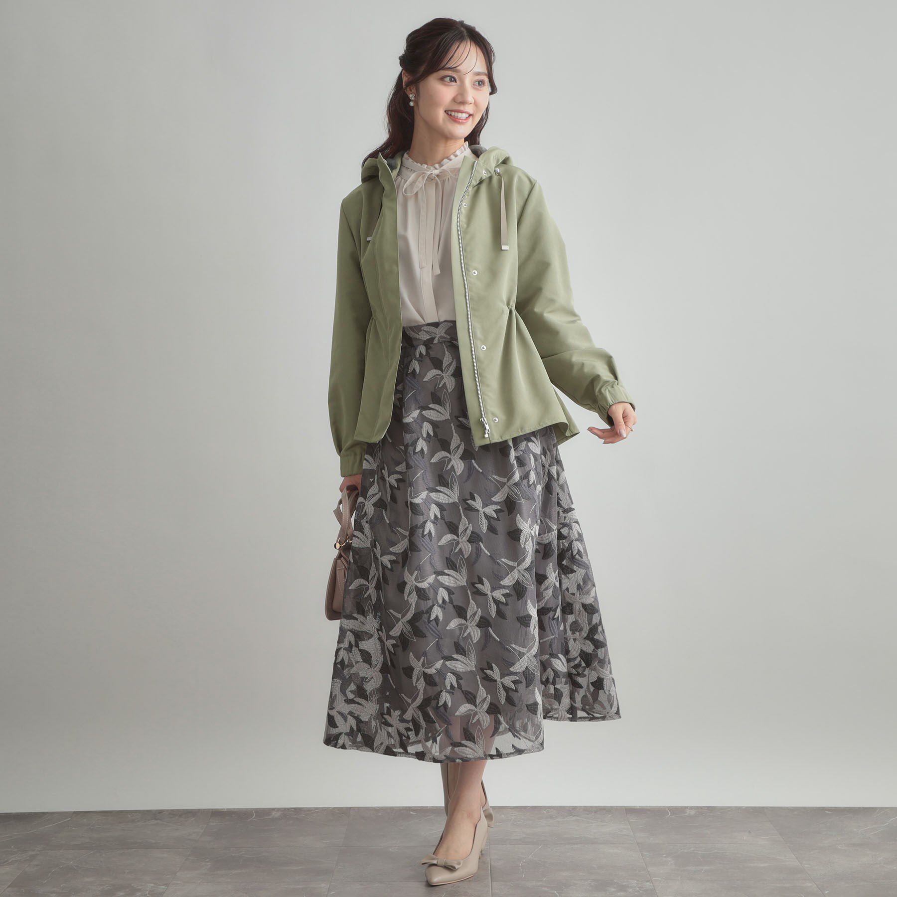 Couture broach「【撥水・ライナー付】愛されマンパ」|ブルゾン・スタジャン|