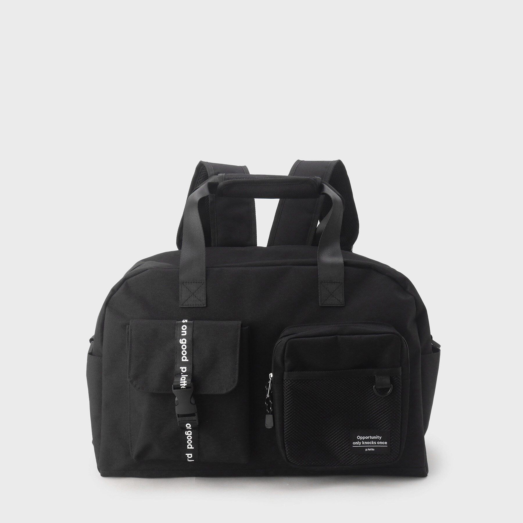 PINK-latte「【容量約47.5L】3WAYリュックボストン」|ボストンバッグ|